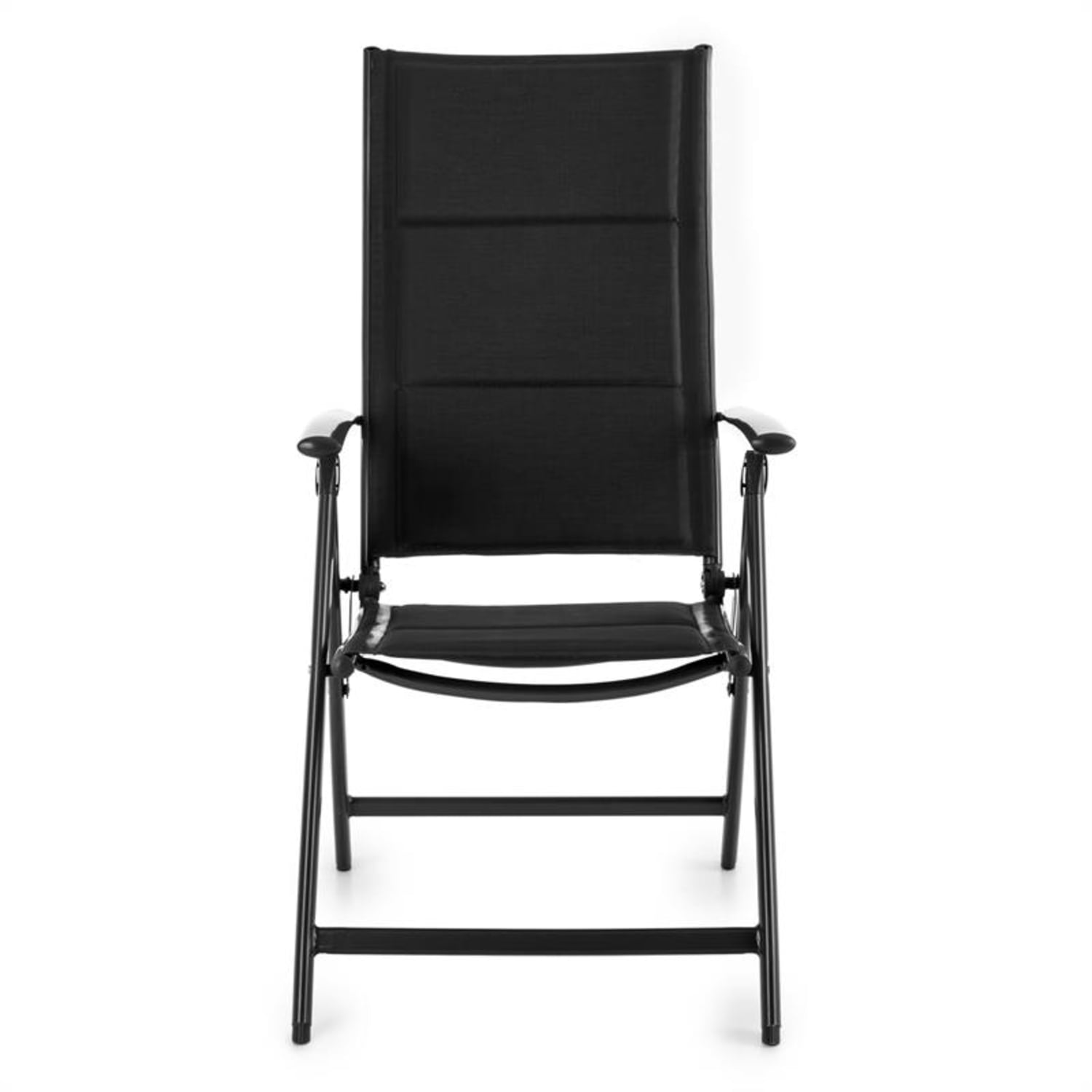 Stylo Noble Grey Silla plegable de jardín aluminio negro 