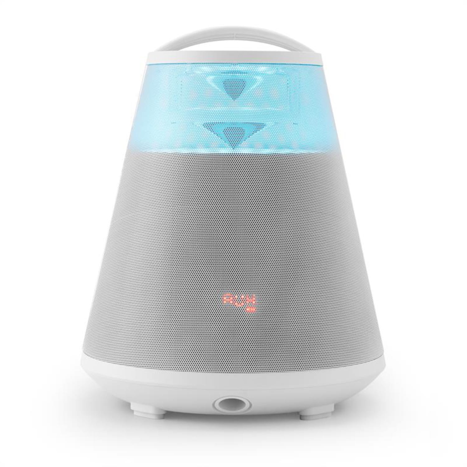 FREESOUND65 Coluna Bluetooth c/ Bateria áudio 360° LED AUX USB SD UKW Branca Branco