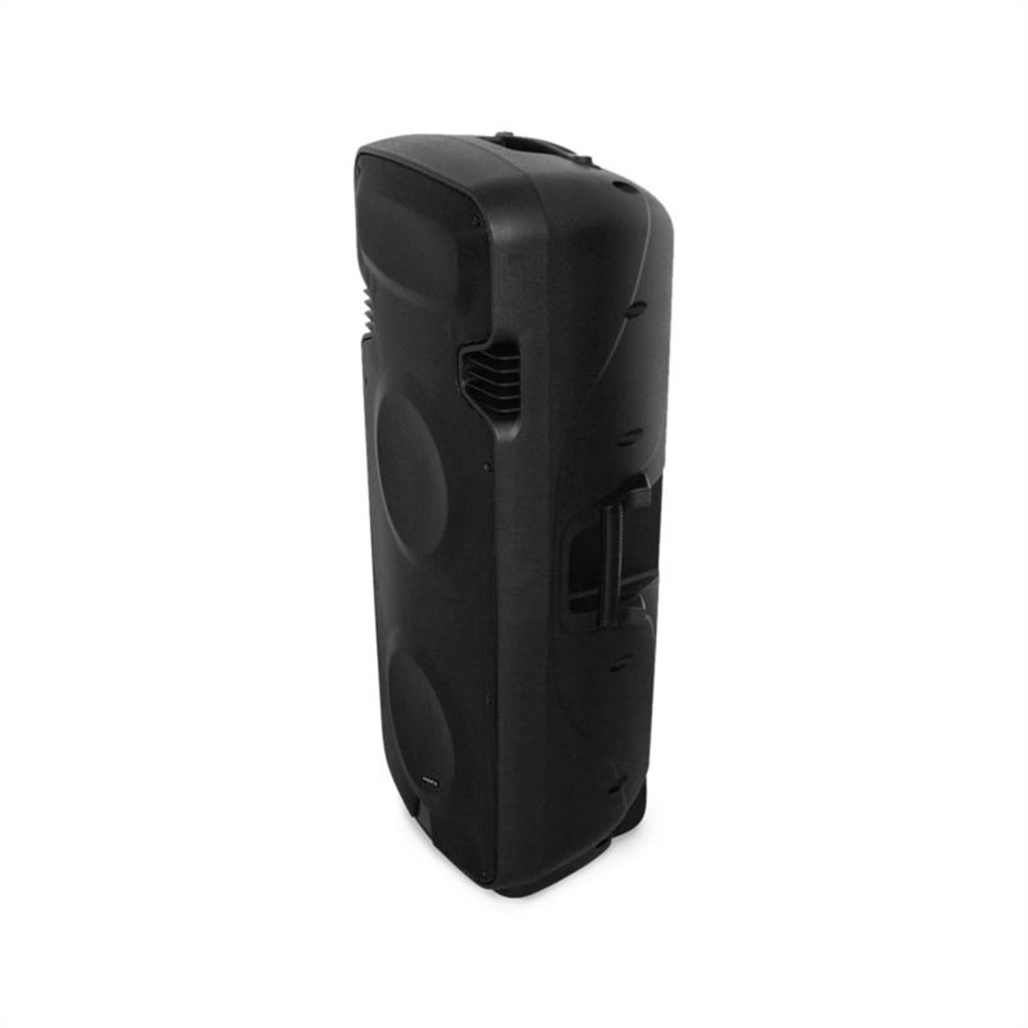 PORT238VHF-BT 2x15" liikuteltava PA-järjestelmä BT USB SD VOX 1000W max akku 2x 38 cm (15") | Musta