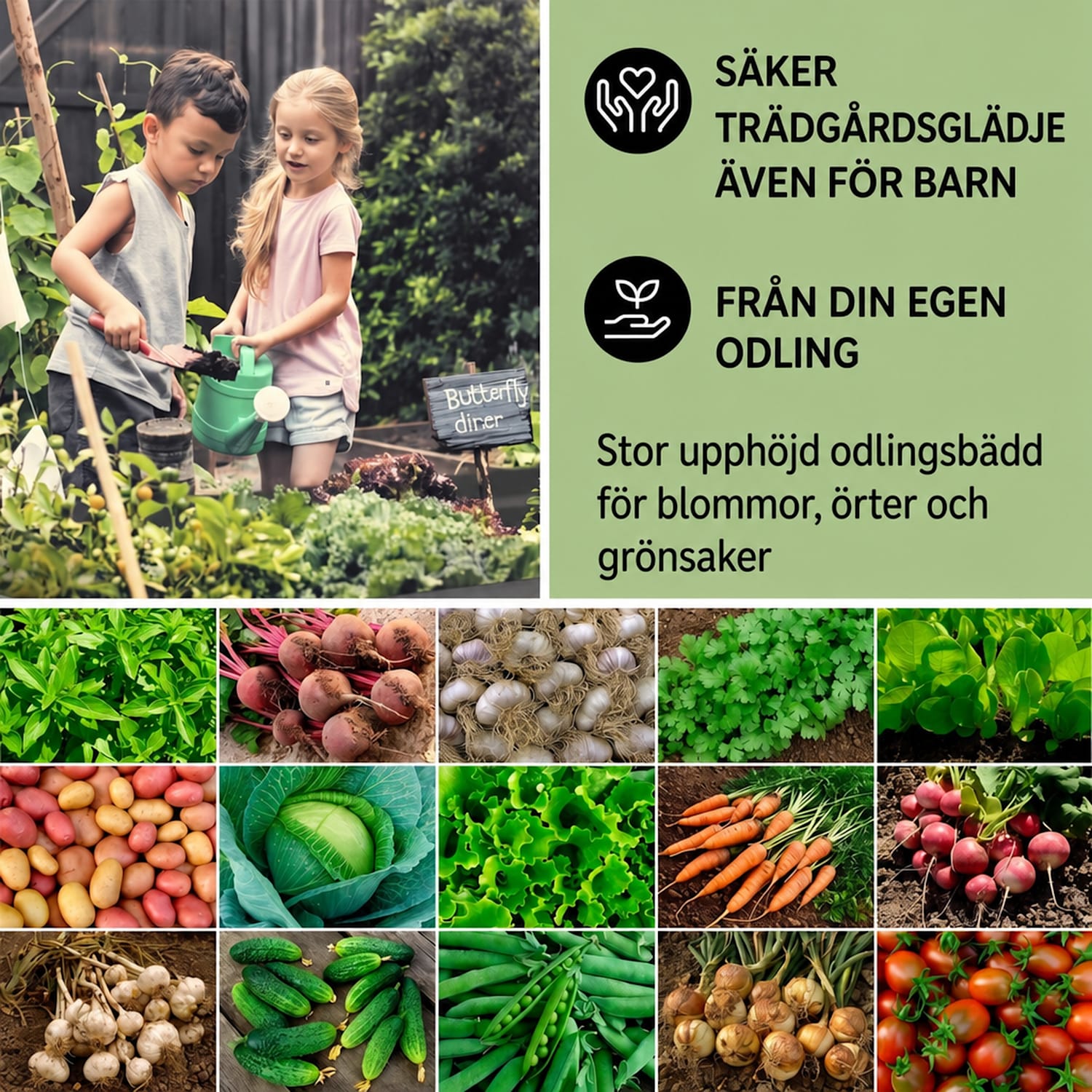High Grow odlingslåda 2,0 m Zink-Alu-beläggning silver 200 x 100 x 80 cm | Silver