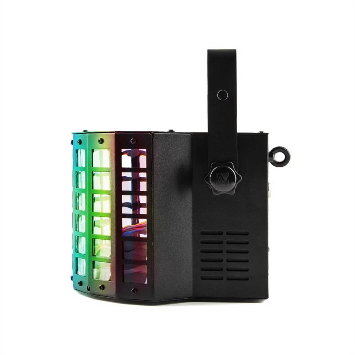 RADICAL, 2-în-1, reflctor LED, DERBY & LASER, RGBAWP, DMX 