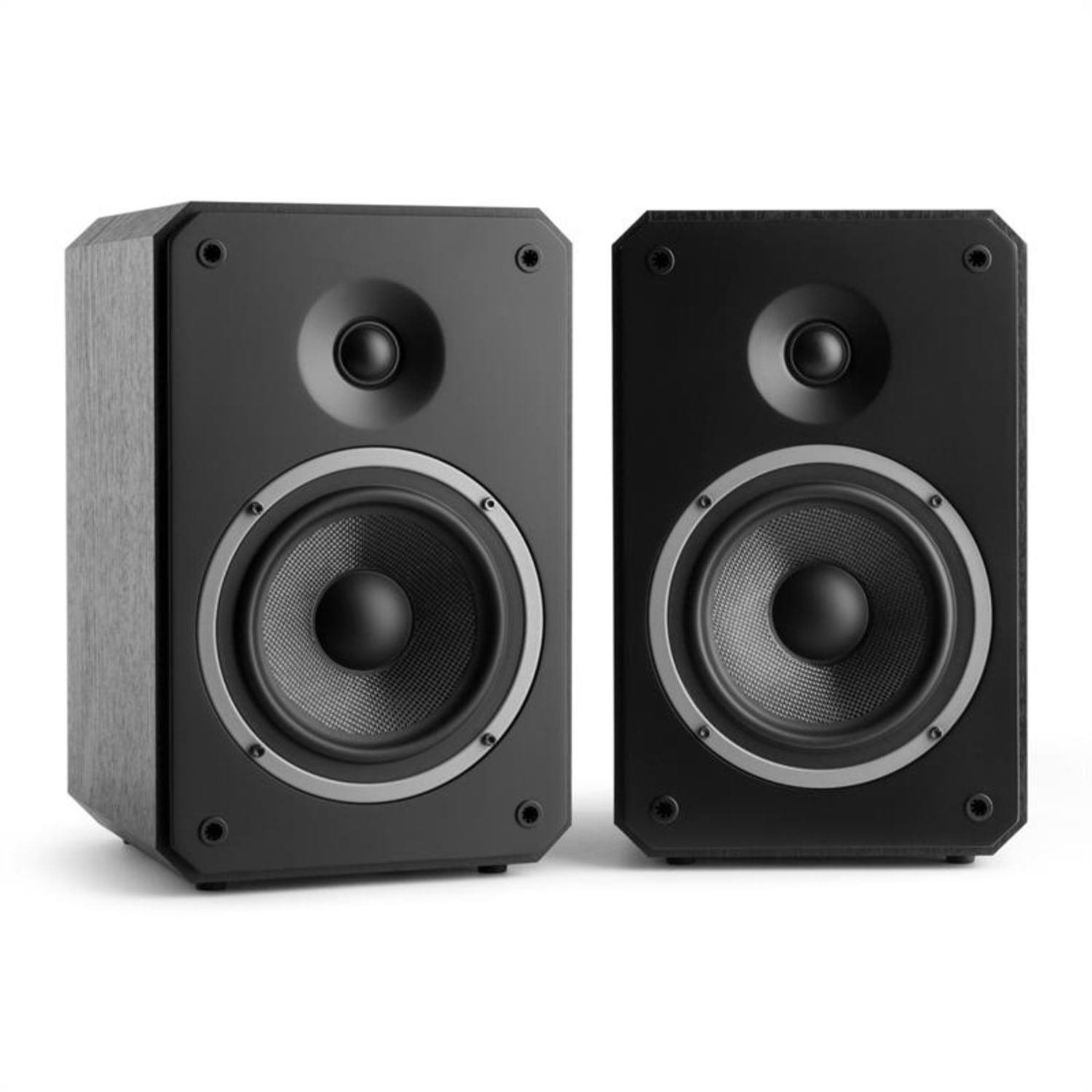 Octavox 702 MKII, 2-drożne kolumny podstawkowe, 2 szt., kolor czarny Czarny