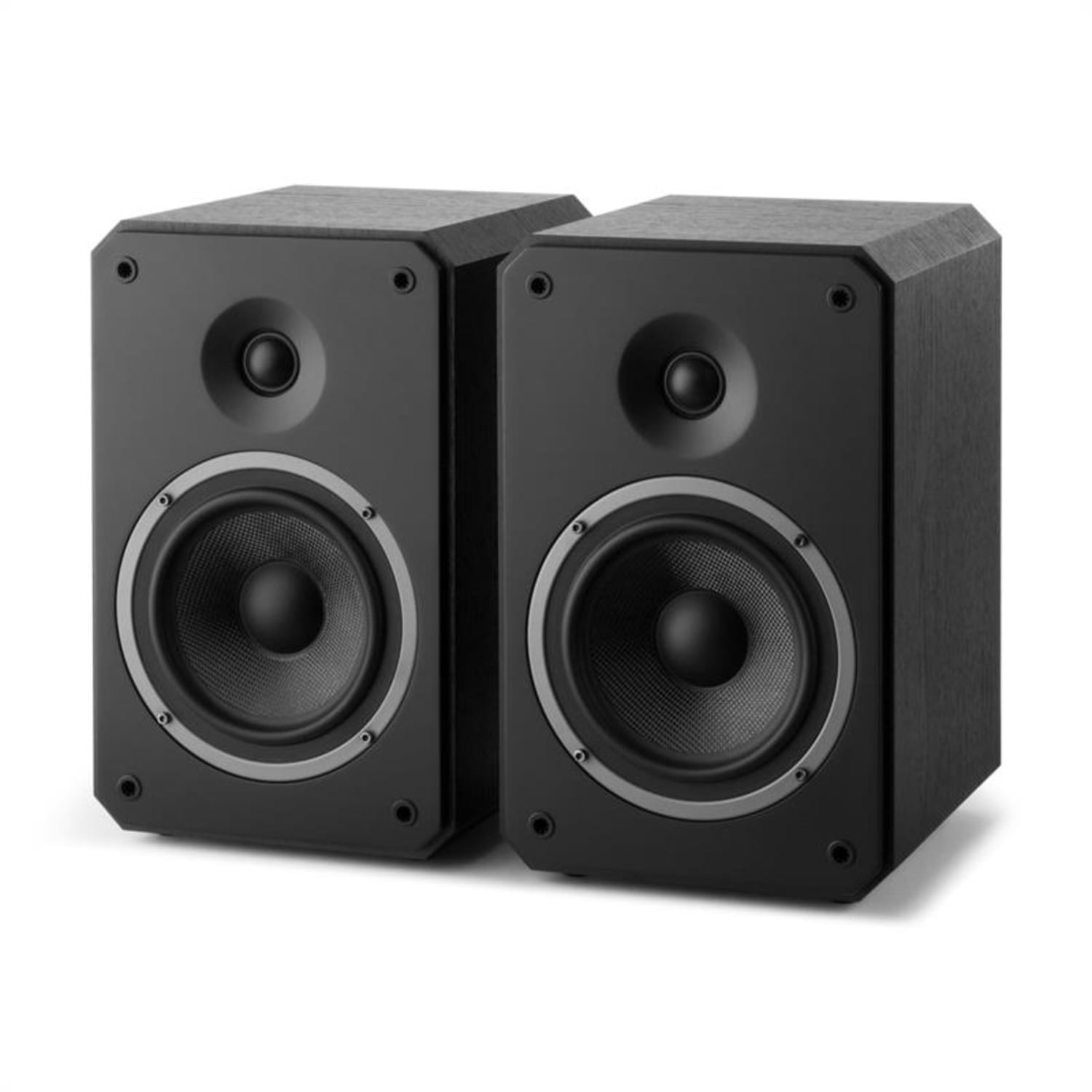 Octavox 702 MKII, 2-drożne kolumny podstawkowe, 2 szt., kolor czarny Czarny