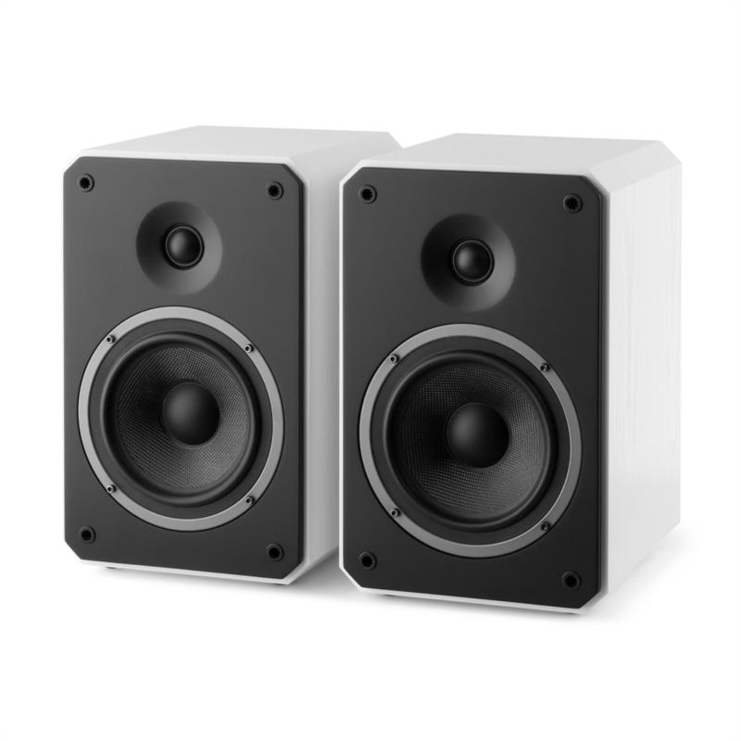 Octavox 702 MKII – dvoucestný regálový reproduktor pár bílá Bílá