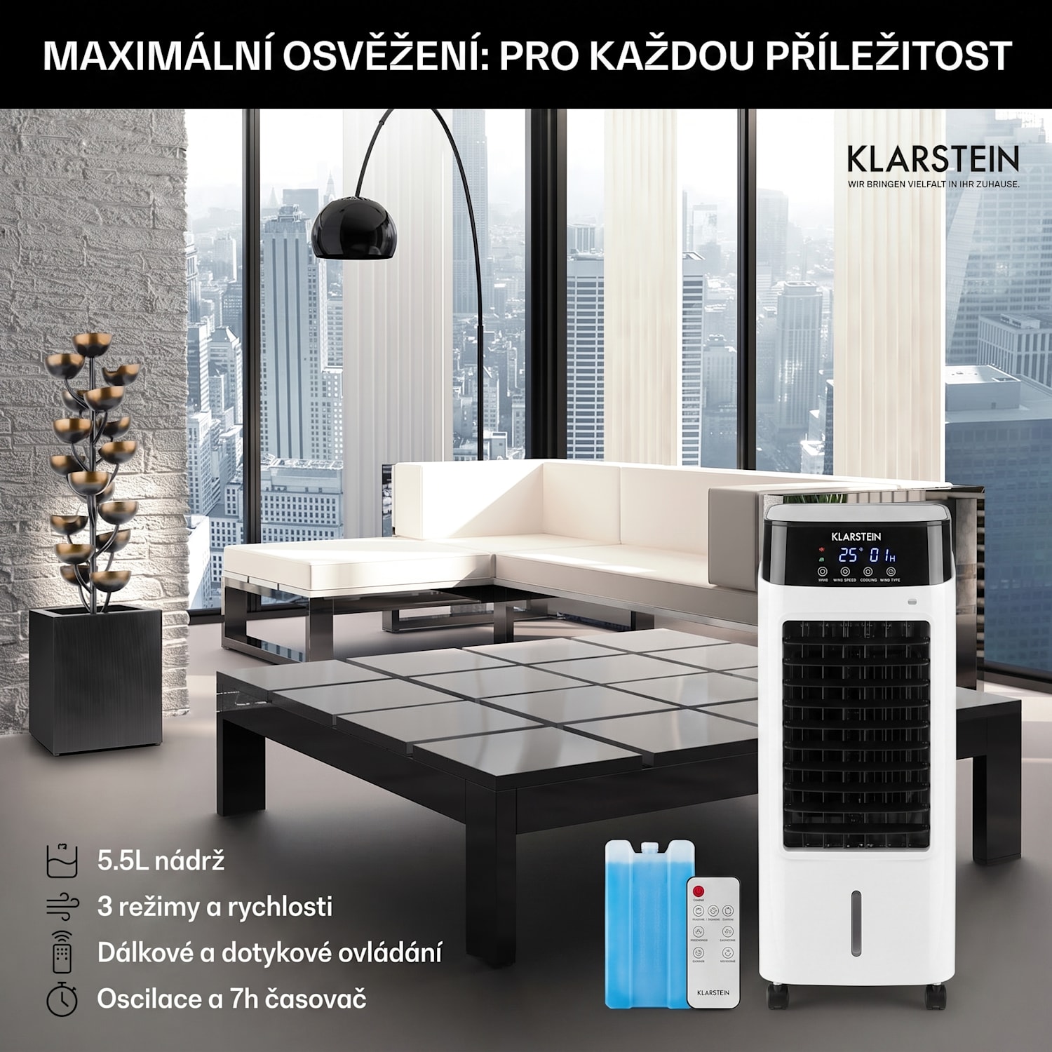 Joshua Tree, zahradní fontána, vodní hra, pumpa, 5W, 10 m kabel 