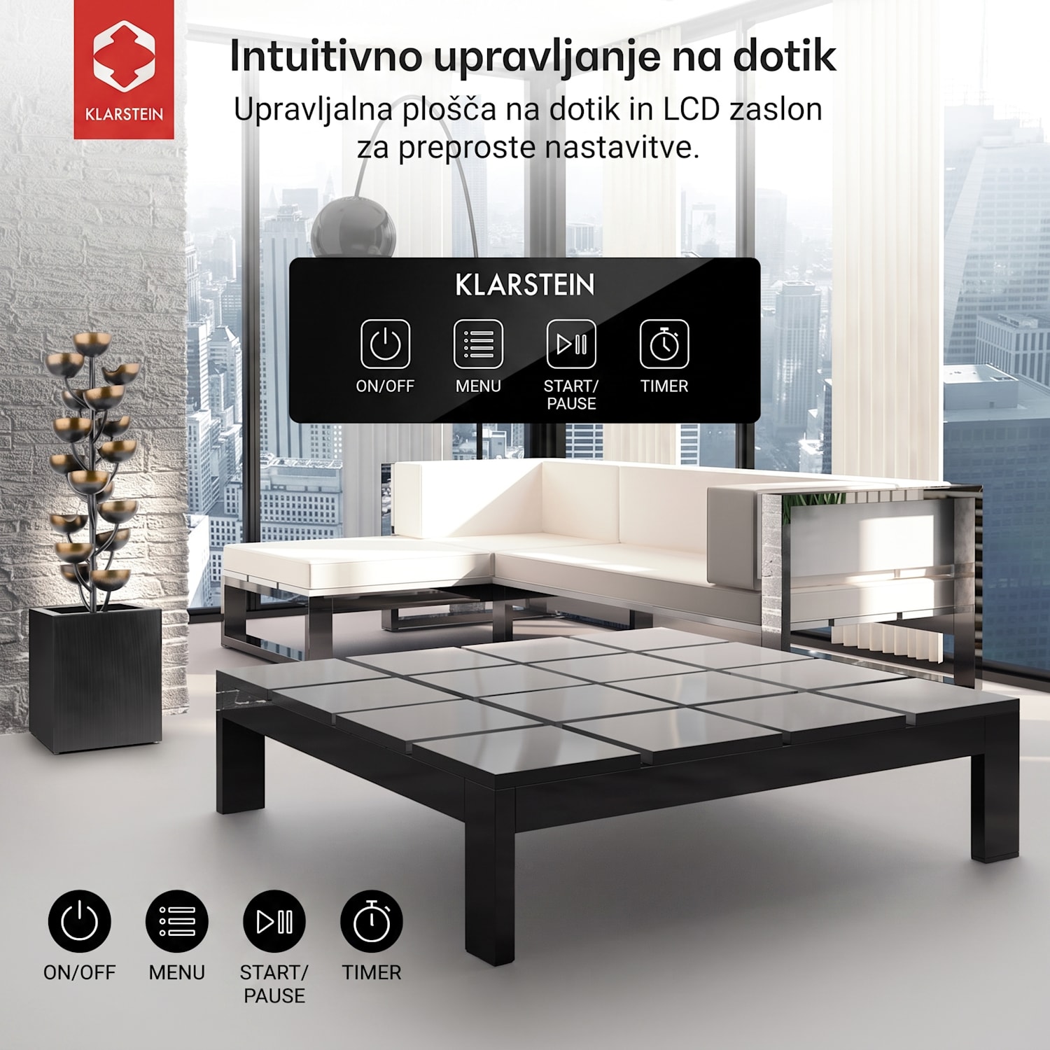 JOSHUA TREE VRTNA FONTANA, VODOMET, ČRPALKA 5W, 10 M KABEL 