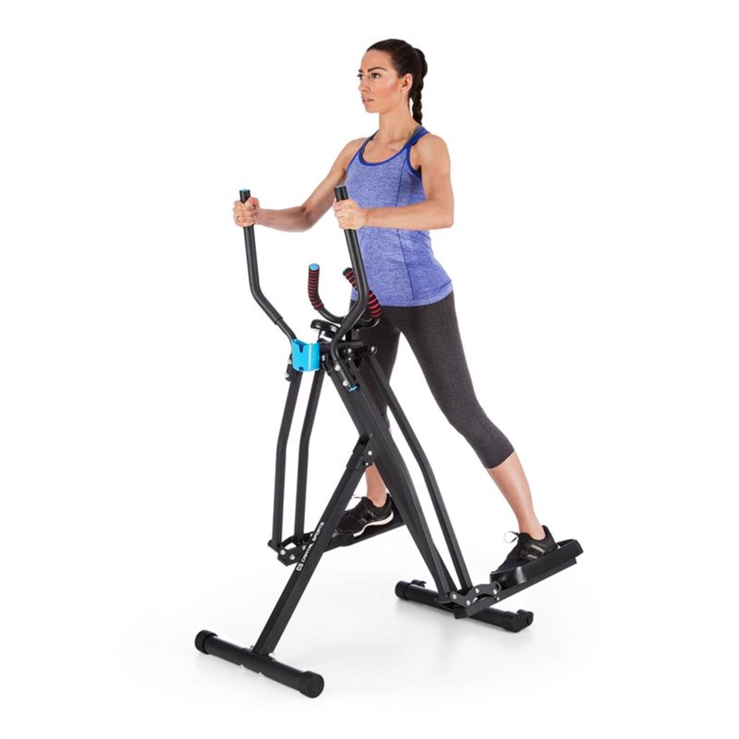 Cross Walker Air-Walker X-Walker Cross Trainer, mișcare oscilatorie pe verticală și pe orizontală negru Negru