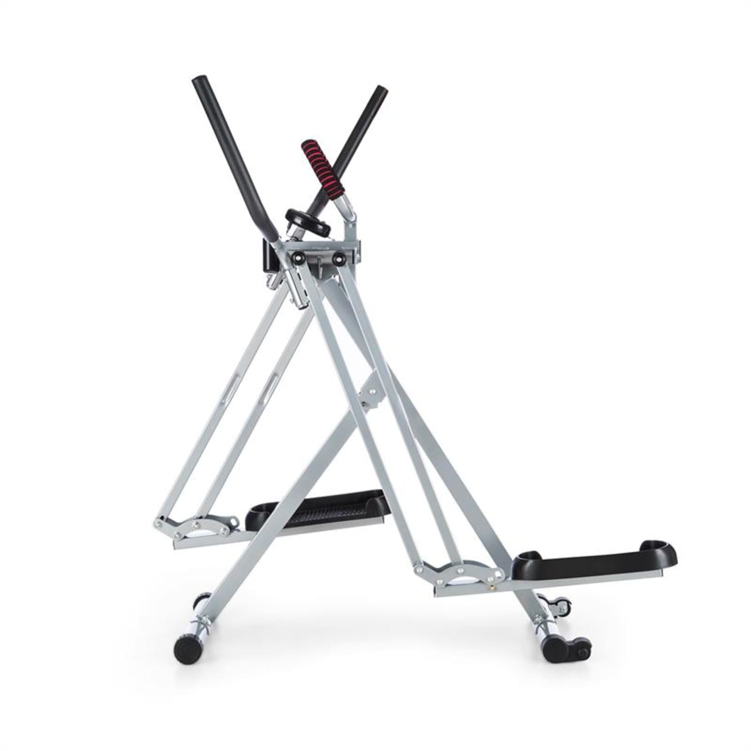 Cross Walker Air-Walker X-Walker Cross Trainer, mișcare oscilatorie pe verticală și pe orizontală negru/argintiu Argintiu