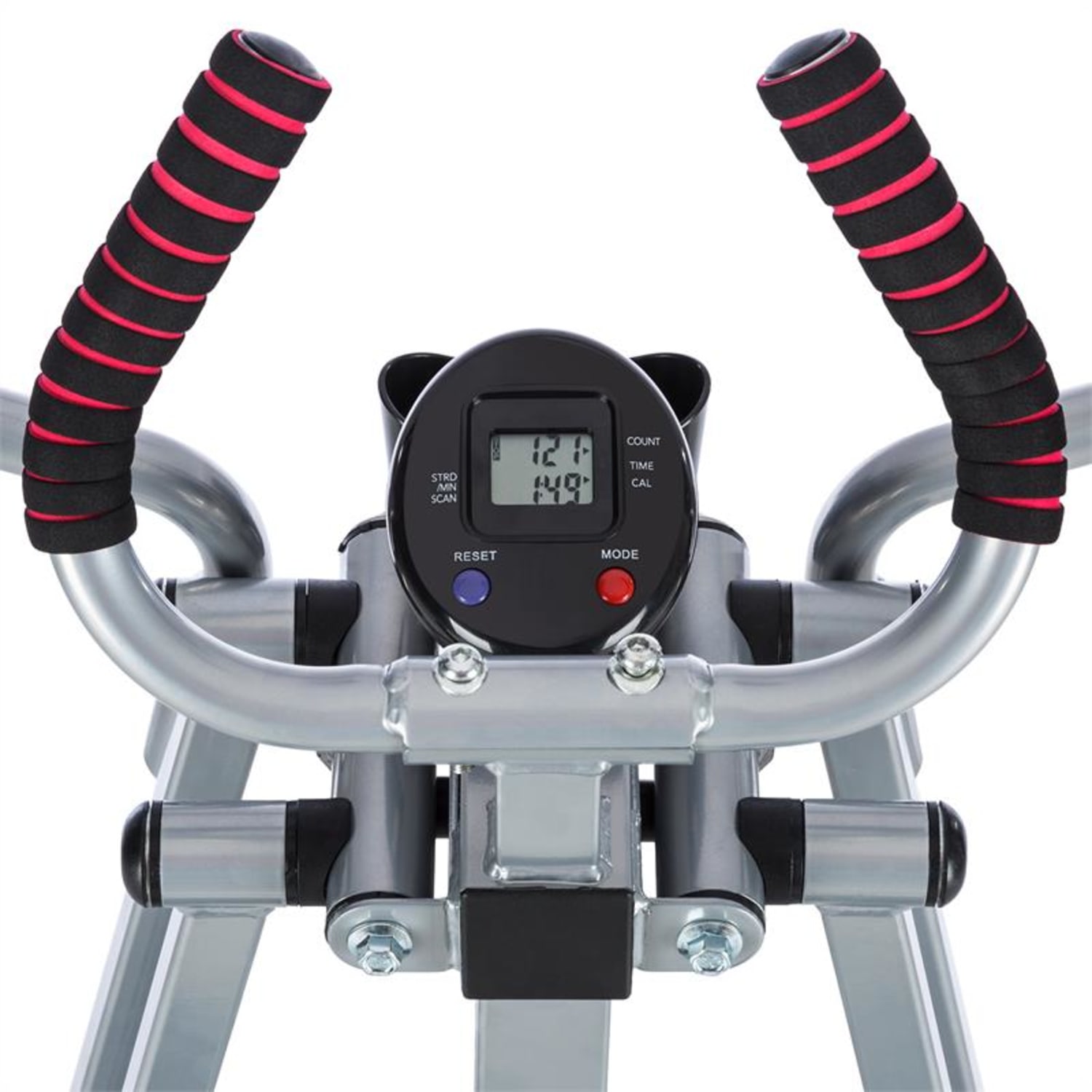 Cross Walker Air-Walker X-Walker Cross Trainer, mișcare oscilatorie pe verticală și pe orizontală negru/argintiu Argintiu