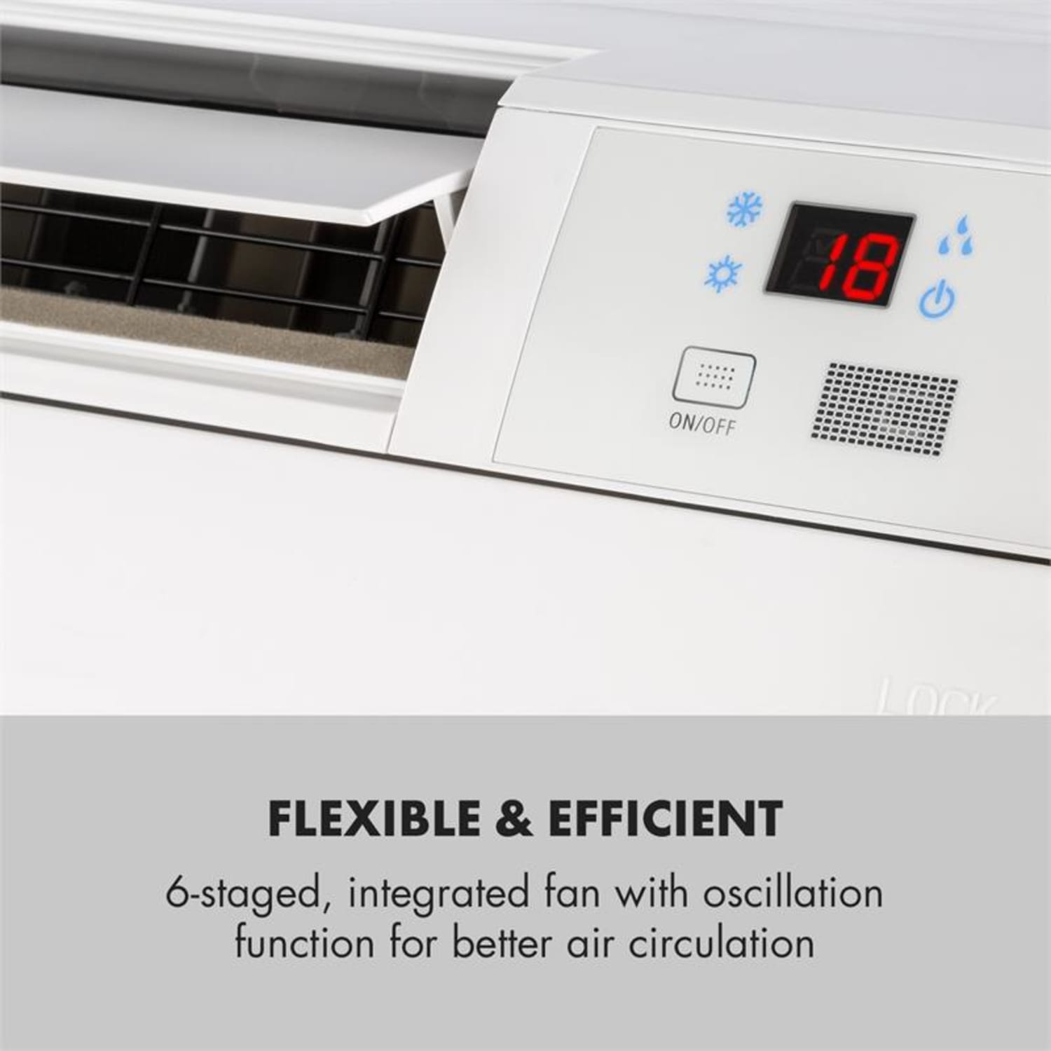 Ground Control 12 inverter split klimatanläggning splitenhet A++ vit 