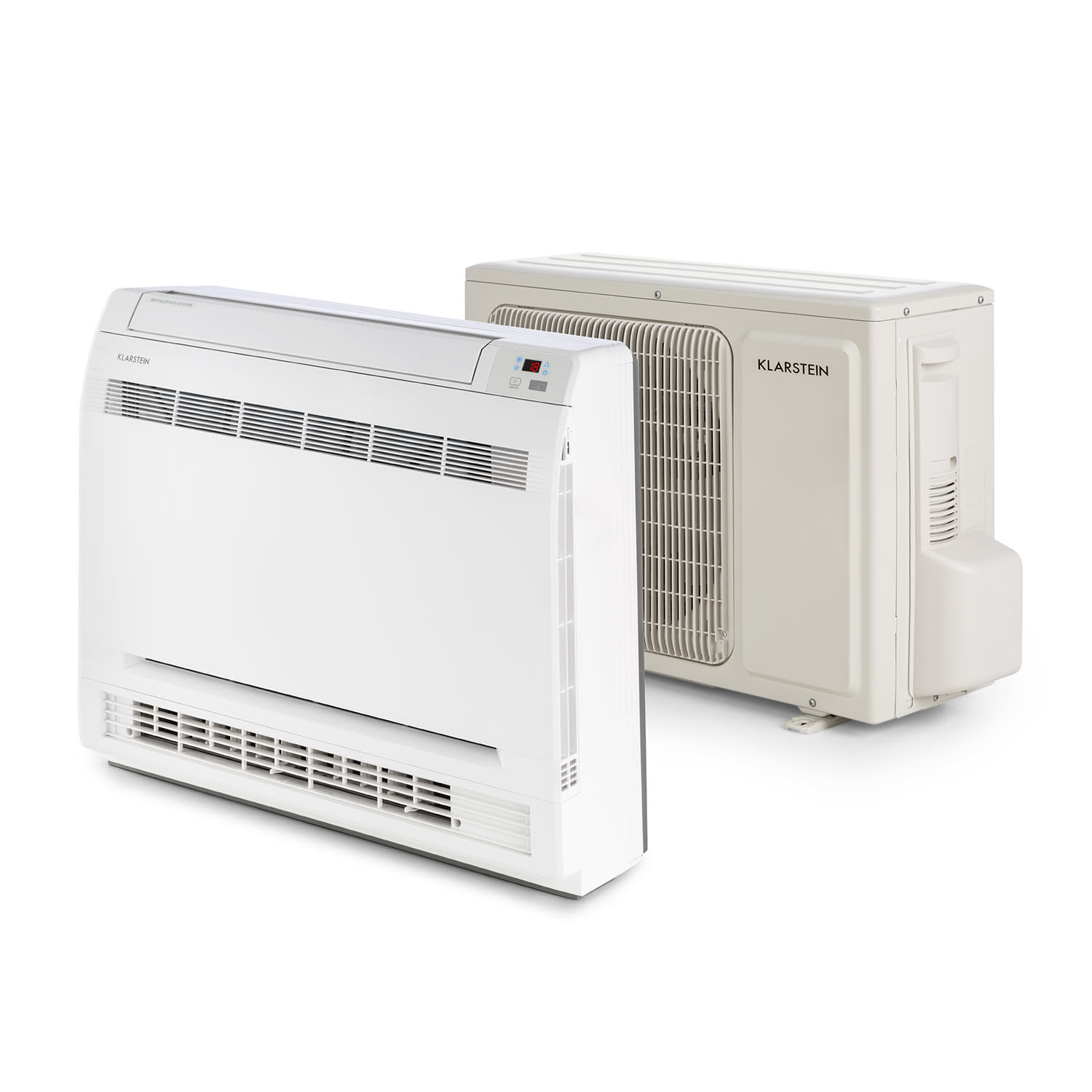 Ground Control 12 inverter split klimatanläggning splitenhet A++ vit 