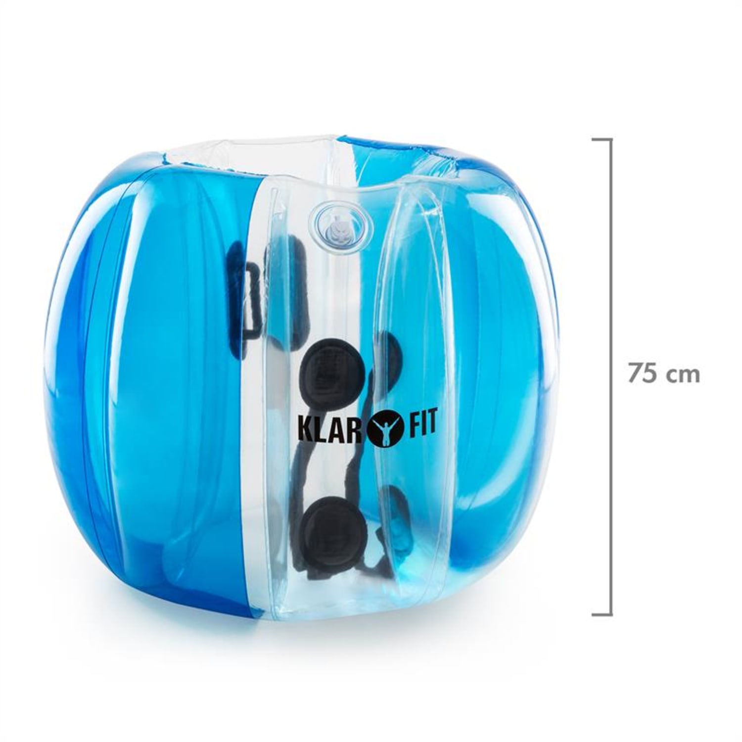 BUBBALL KB, BUBBLE BALL, DĚTSKÝ, 75X110 CM, EN71P, PVC, MODRÁ 110 cm | Modrá