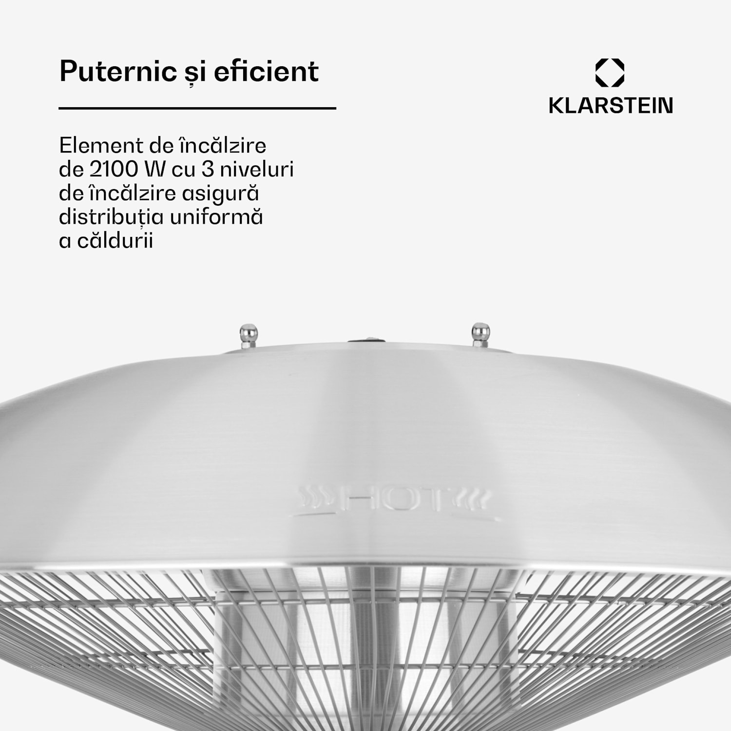 Heat Guard, încălzitor radiant cu infraroșu, IP44, reglabil pe înălțime, IR ComfortHeat, 2100W 