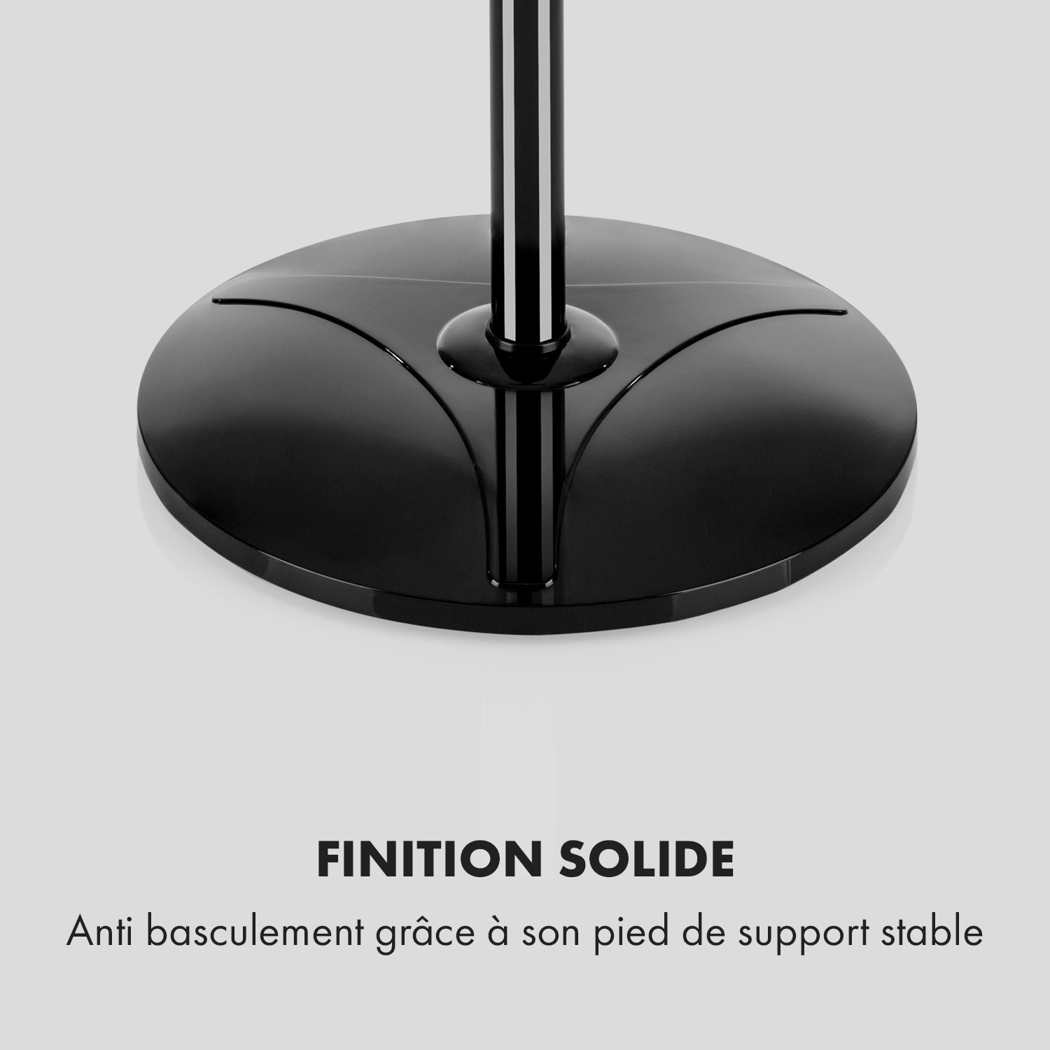Summerjam ventilateur sur pied 41 cm 50 W 3 vitesses - noir Noir