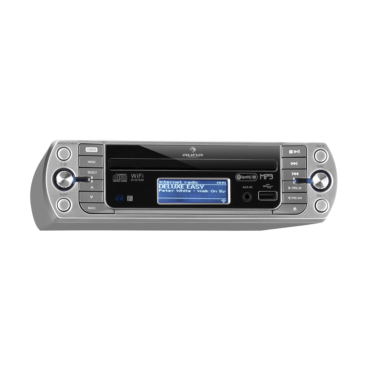 KR-500 CD Radio internet de cocina, WiFi integrado, reproductor de CD/MP3 