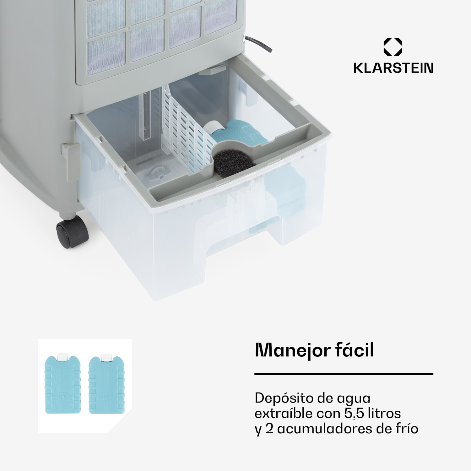Whirlwind 3 en 1 Ventilador Humidificador 1600 m³/h 