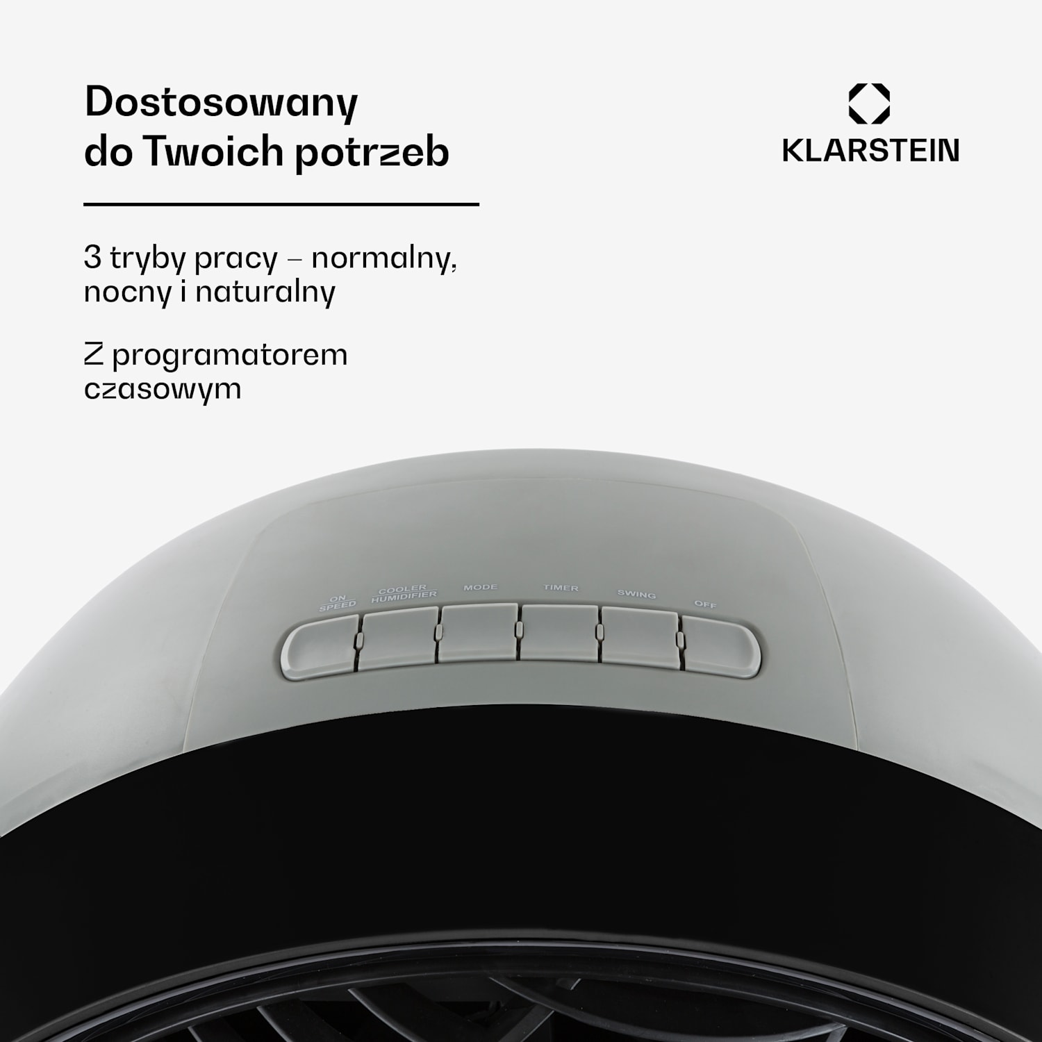 Whirlwind, klimator 3 w 1, wentylator, nawilżacz powietrza, 5,5 l, 110 W 