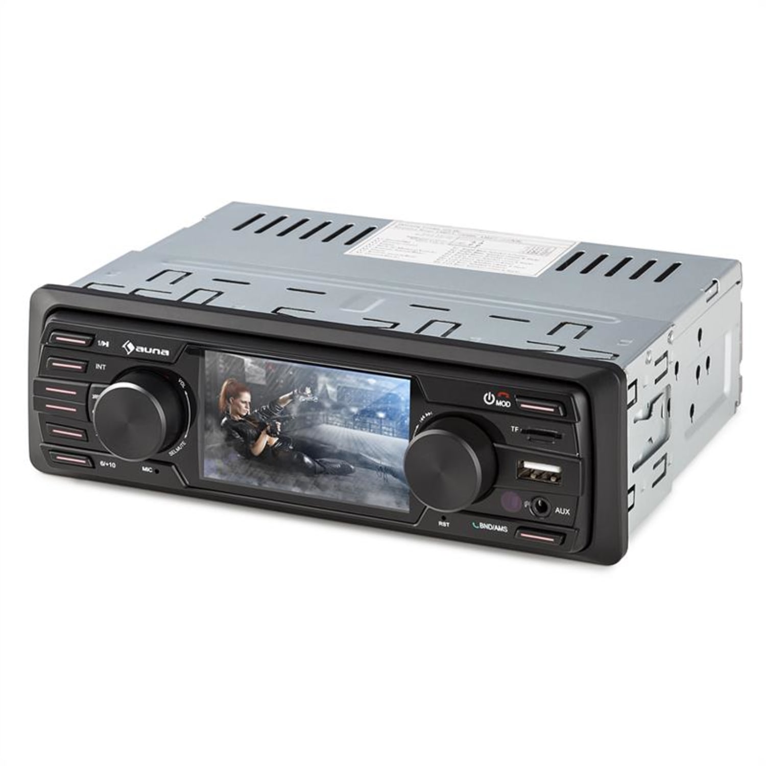 MD-550BT, autorádio/moniceiver, BT, USB, SD, MP3, bez CD mechaniky, 4 x 45 W, 3" LCD, AUX