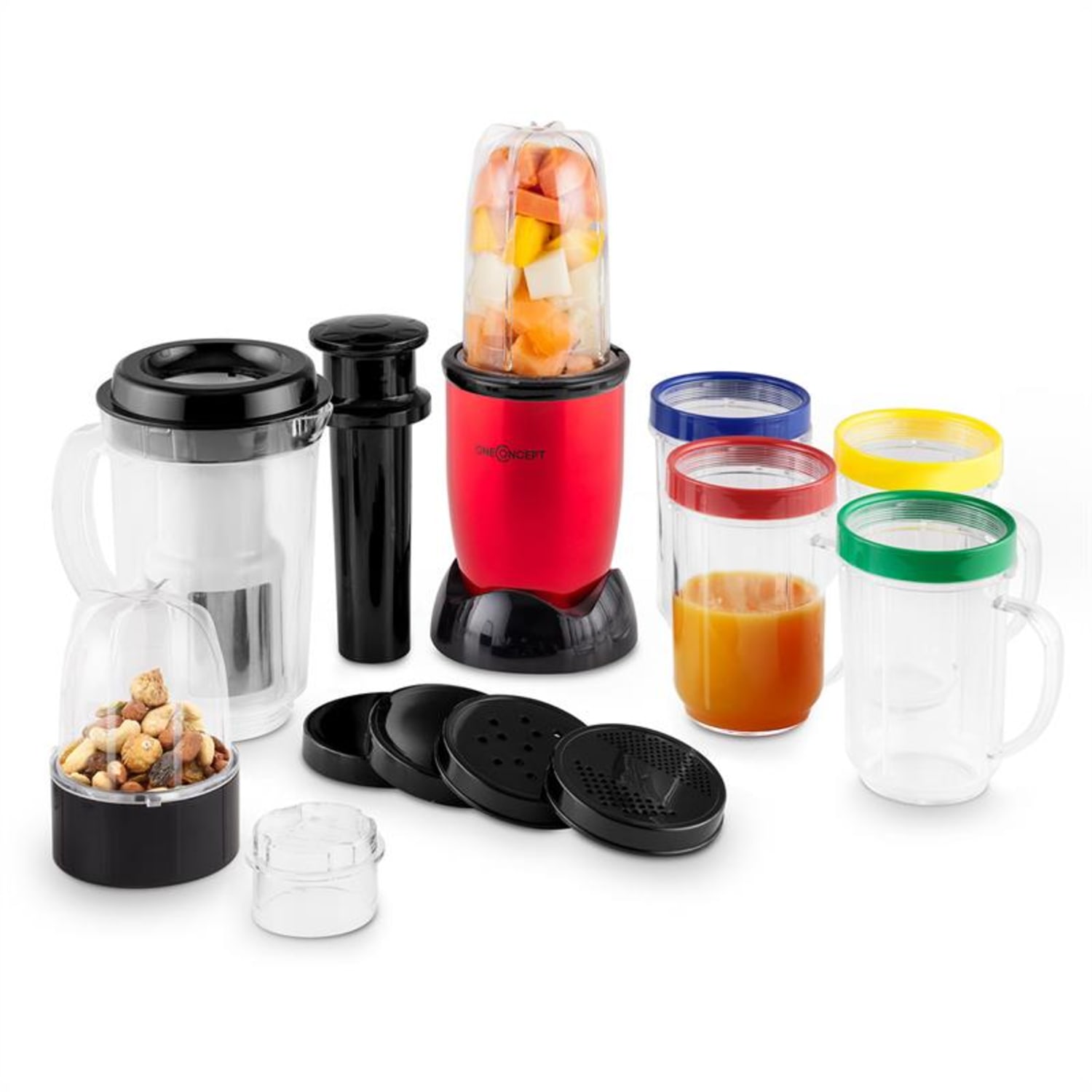 SMOOTHY 2G, RDEČA BARVA, 220 W, NAMIZNI MEŠALNIK, PRIPRAVA SMOOTHIJEV, BREZ VSEBNOSTI BPA Rdeča