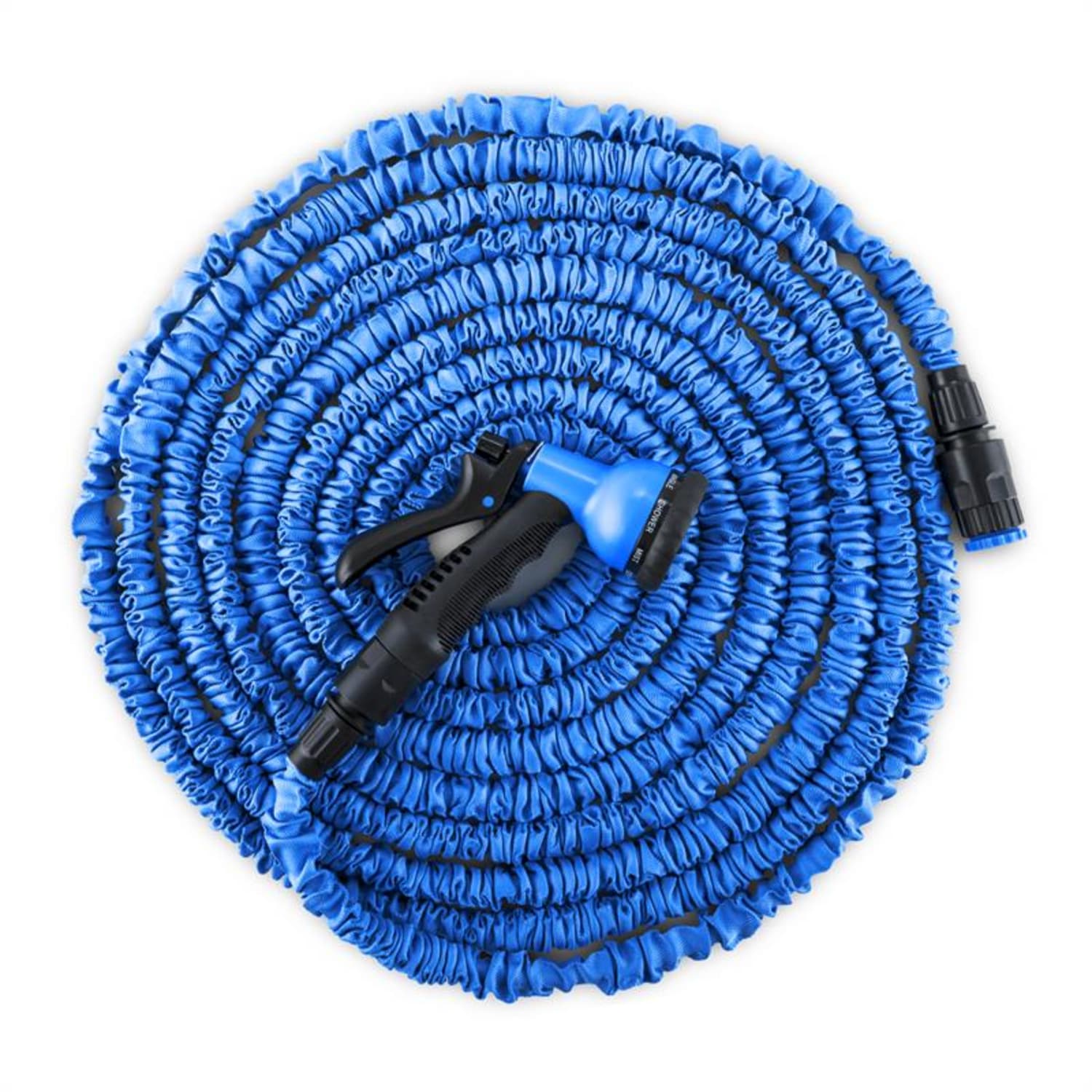 Water Wizard 15, flexibilná záhradná hadica, 8 funkcií, 15 m, modrá 