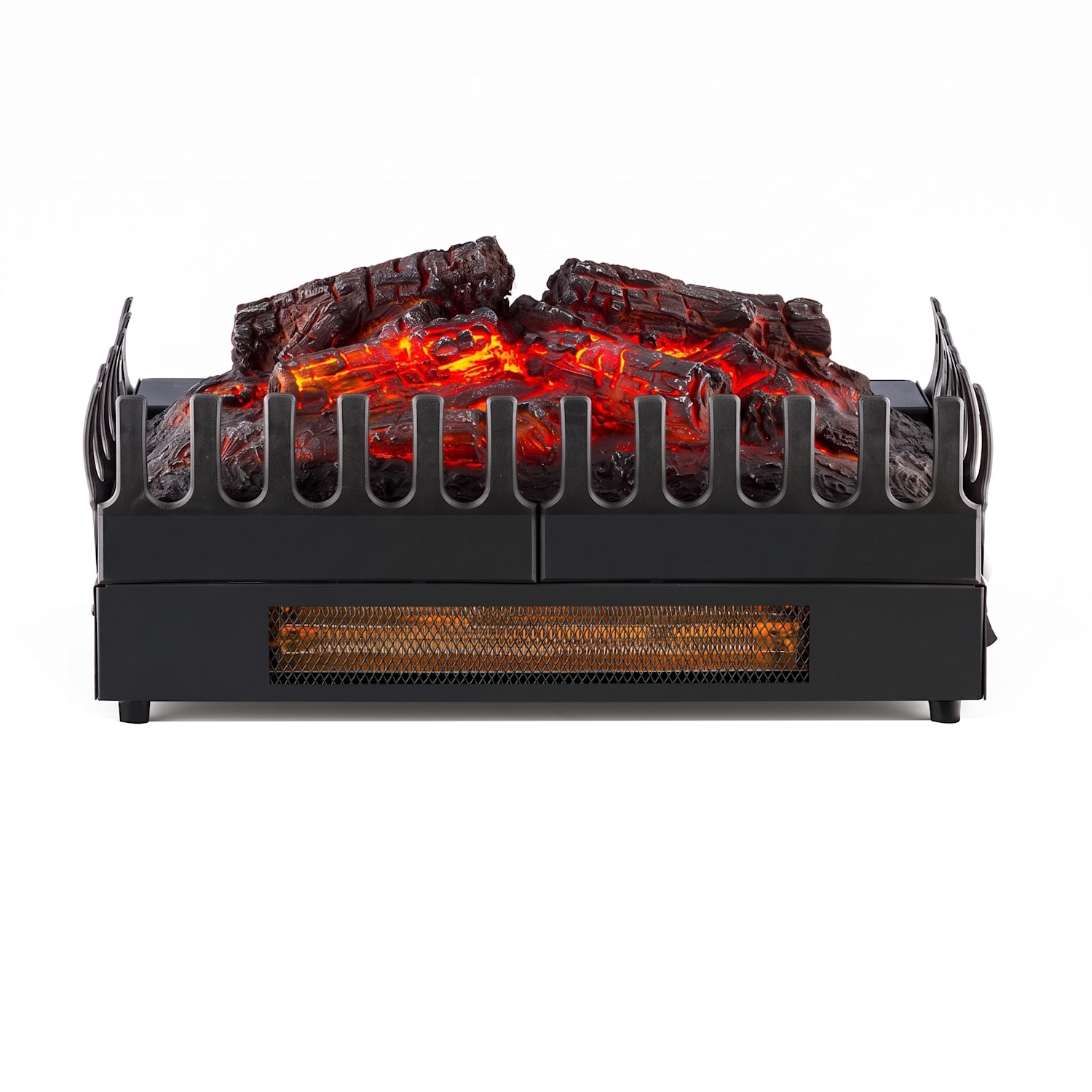 Kamini FX sähkötakka takka-alusta 1000 / 2000W 2W LED musta 45x23x22 cm