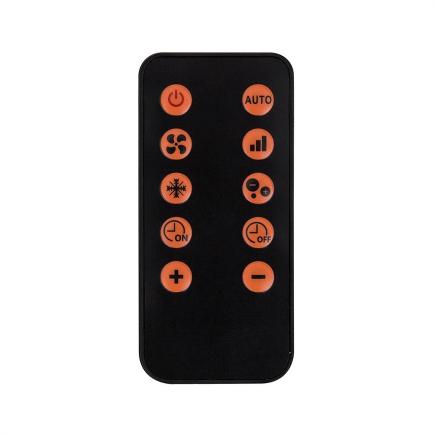 Datscha Digital verwarming afstandsbediening timer rollers 2200W zwart/grijs 