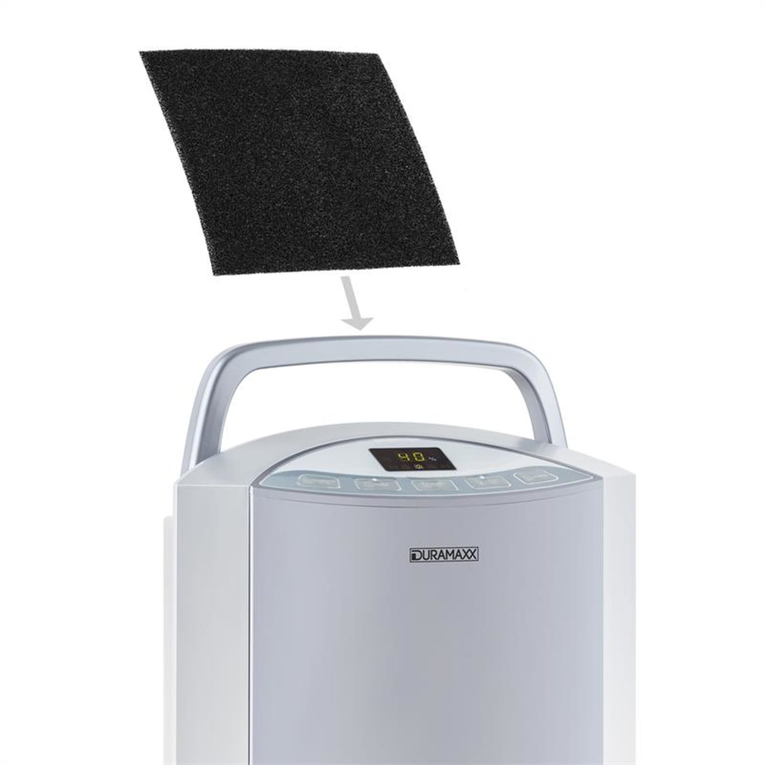 Klarstein actief koolfilter voor de Drybest luchtontvochtiger 22x24 cm vervangende filter 