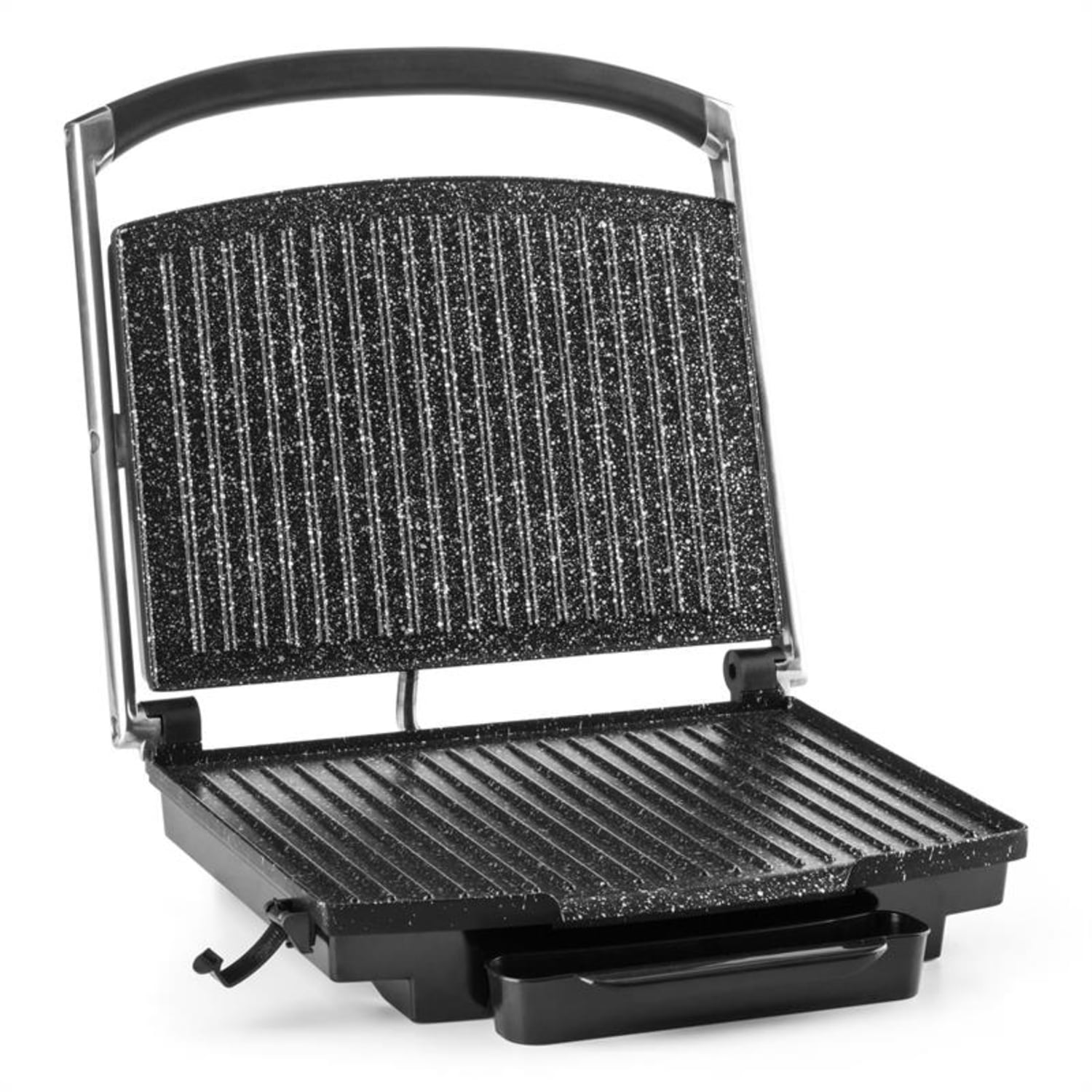 Edelstein asador de multi contacto paninimaker 2000W 240ºC acero inoxidable negro Negro