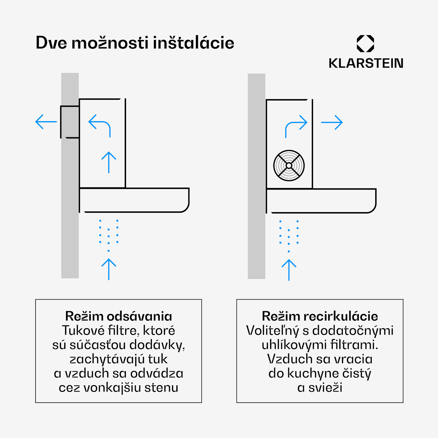 Vinea, digestor, 60 cm, vstavaný, 610 m³/h, plochá konštrukcia, čierny Čierna