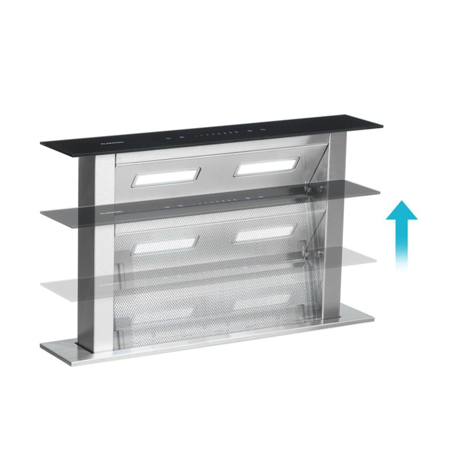 Royal Flush Downdraft liesituuletin 430 m³/h 60 cm 