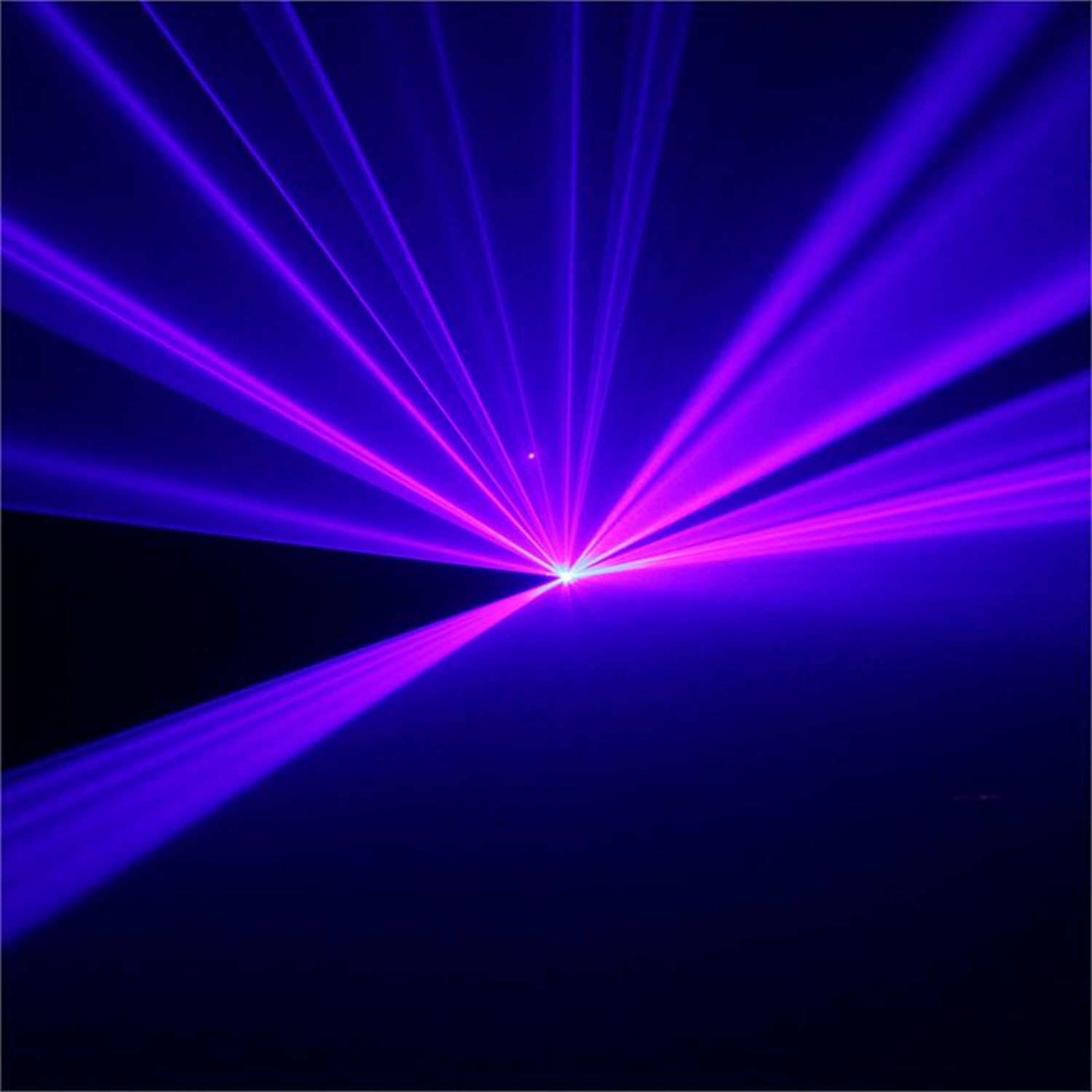 Prospero II showlaser 150mW sininen 8-DMX Master/Slave automaattinen IR-kaukosäädin 