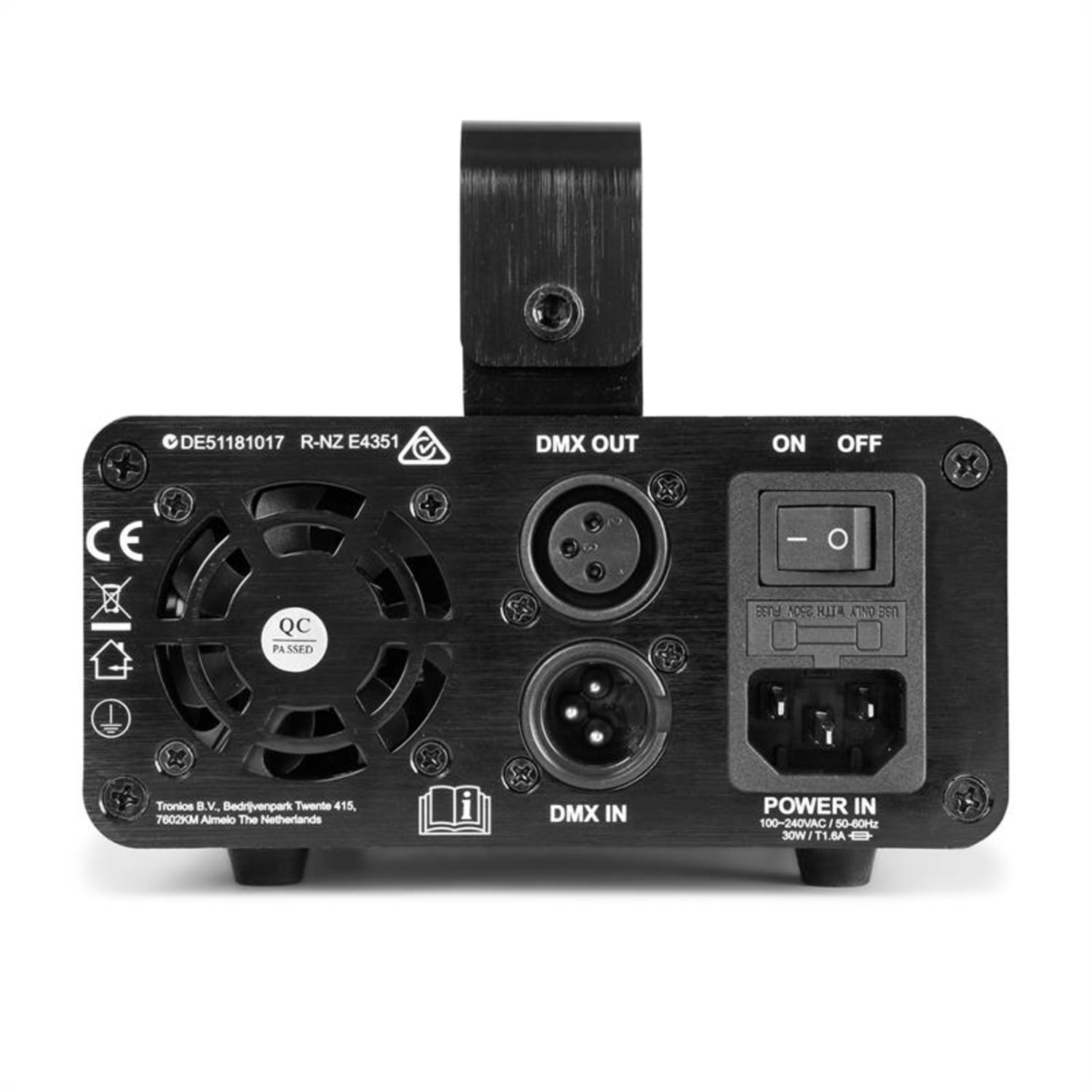 Anthe II, laser dublu de laser de 9 W RGB 12-Gobos 7 DMX Master / Slave 