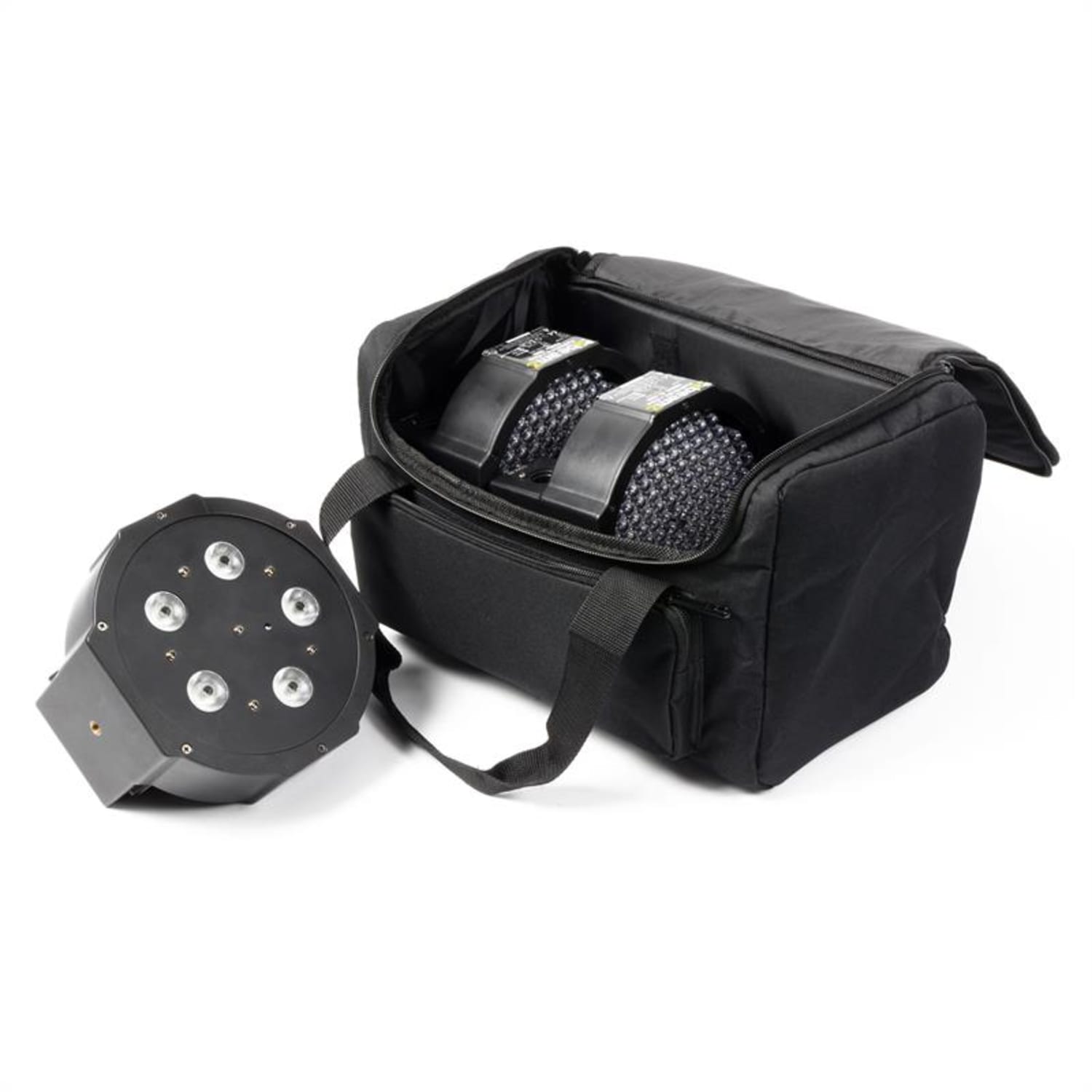 ATP-126 pinottava soft case-kuljetuslaukku 35,5x20x20,5cm musta 