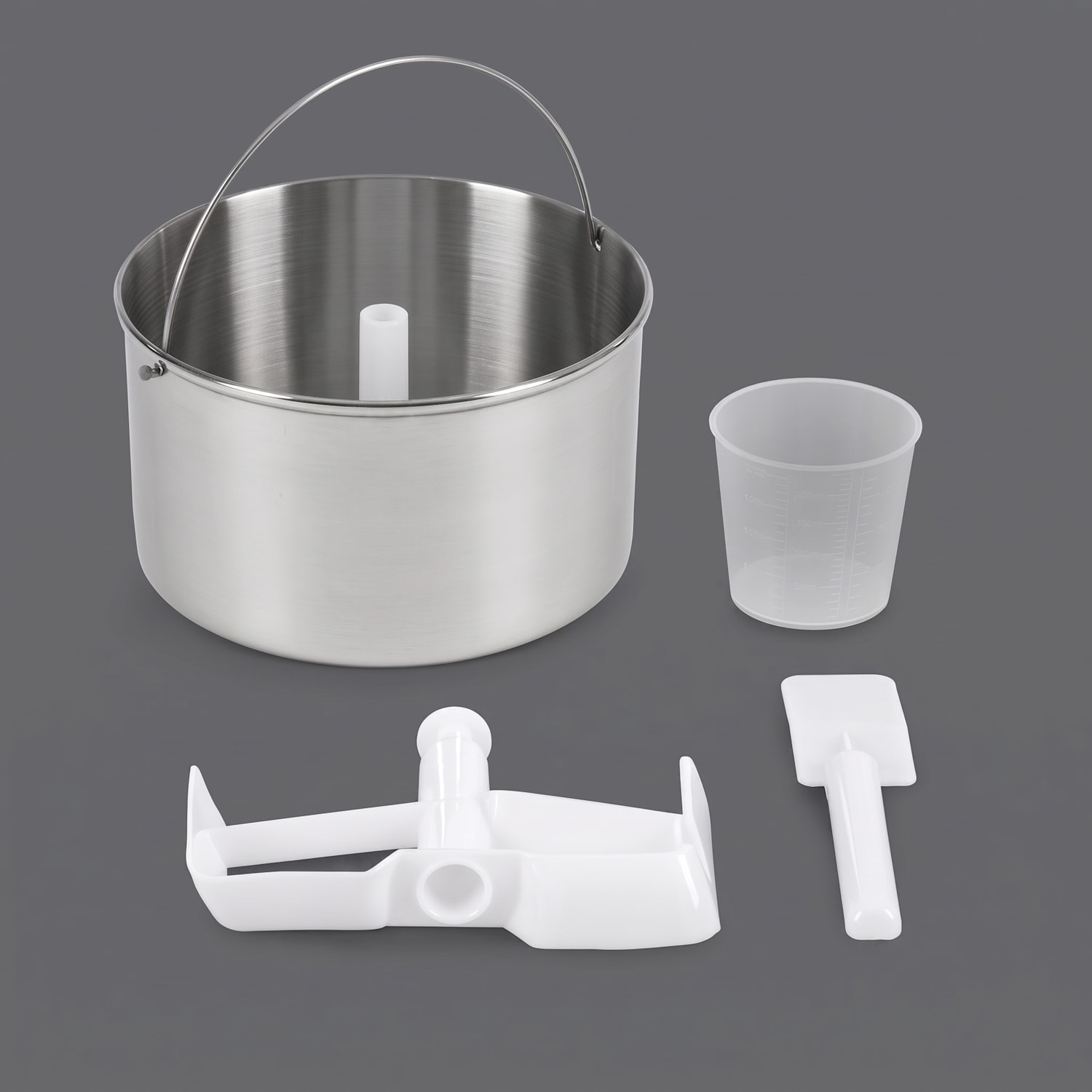 VANILLY SKY FAMILY, aparat pentru producerea de înghețată și iaurt înghețat, 250 W, 2,5 l, argintiu 2,5 L | Argintiu