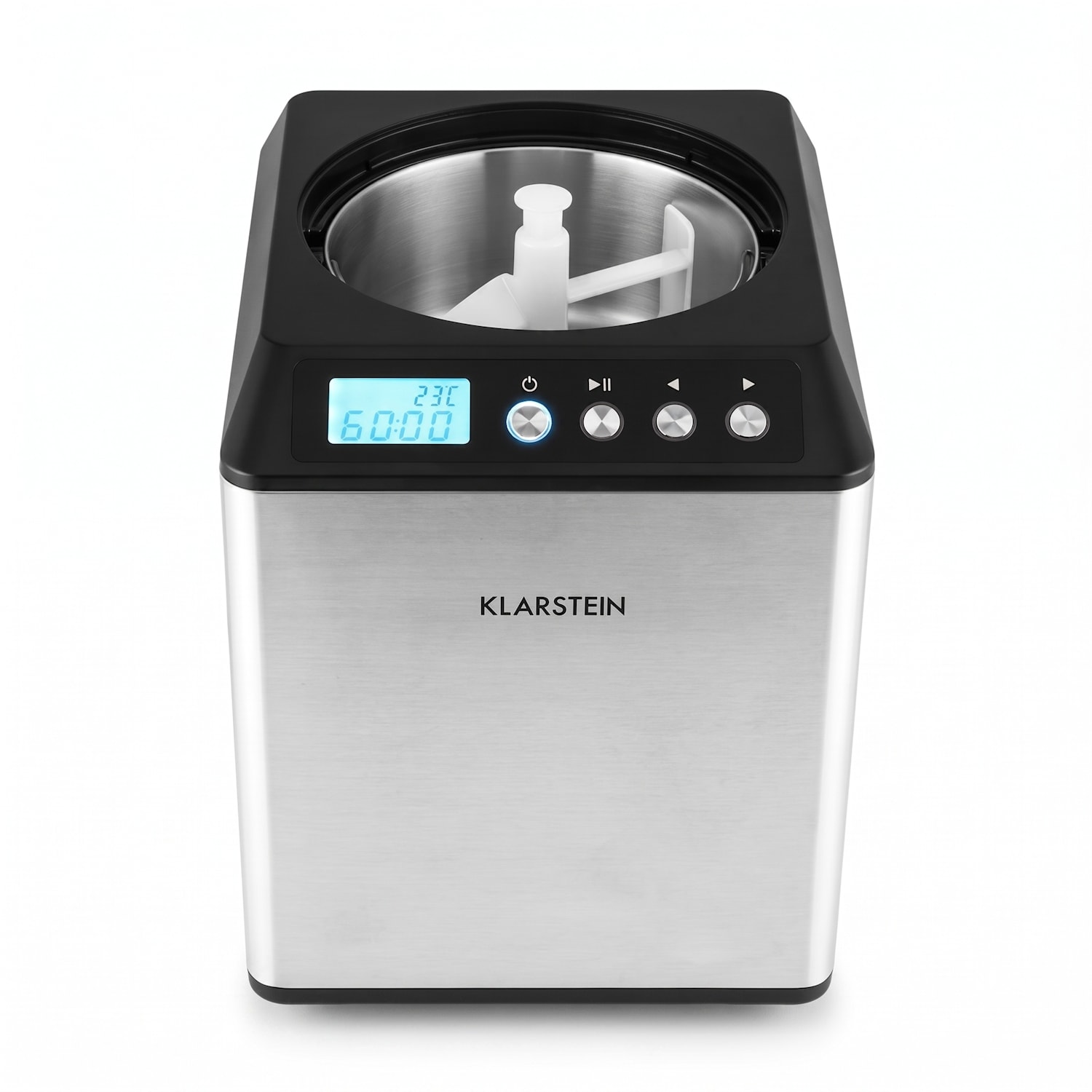 Vanilly Sky Family Icecream Maker Frozen Yoghurt 250W 2.5l Silver 2.5 L | Silver