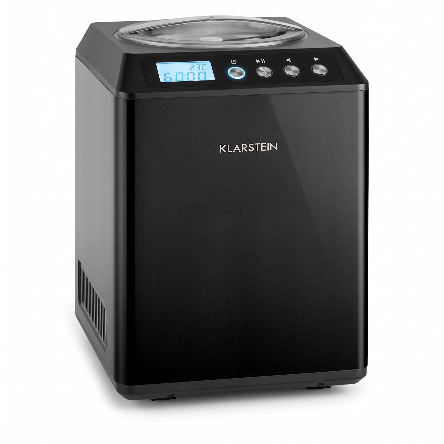 Vanilly Sky Family Ice Cream Maker Frozen Yoghurt 250W 2.5l , Black 2.5 L | Black