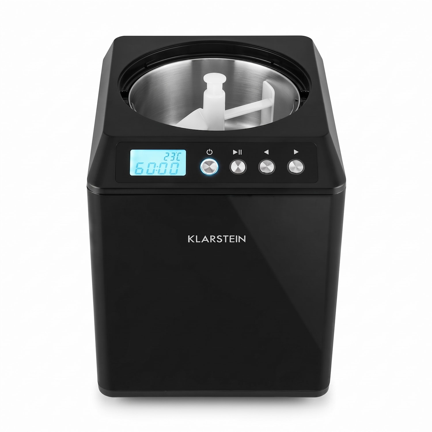 Vanilly Sky Family Ice Cream Maker Frozen Yoghurt 250W 2.5l , Black 2.5 L | Black