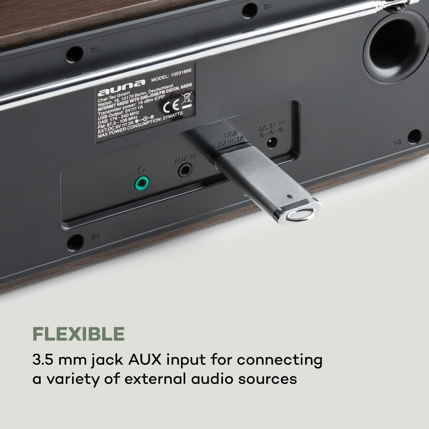 Worldwide Stereo internetradio Spotify Connect app control walnoot 