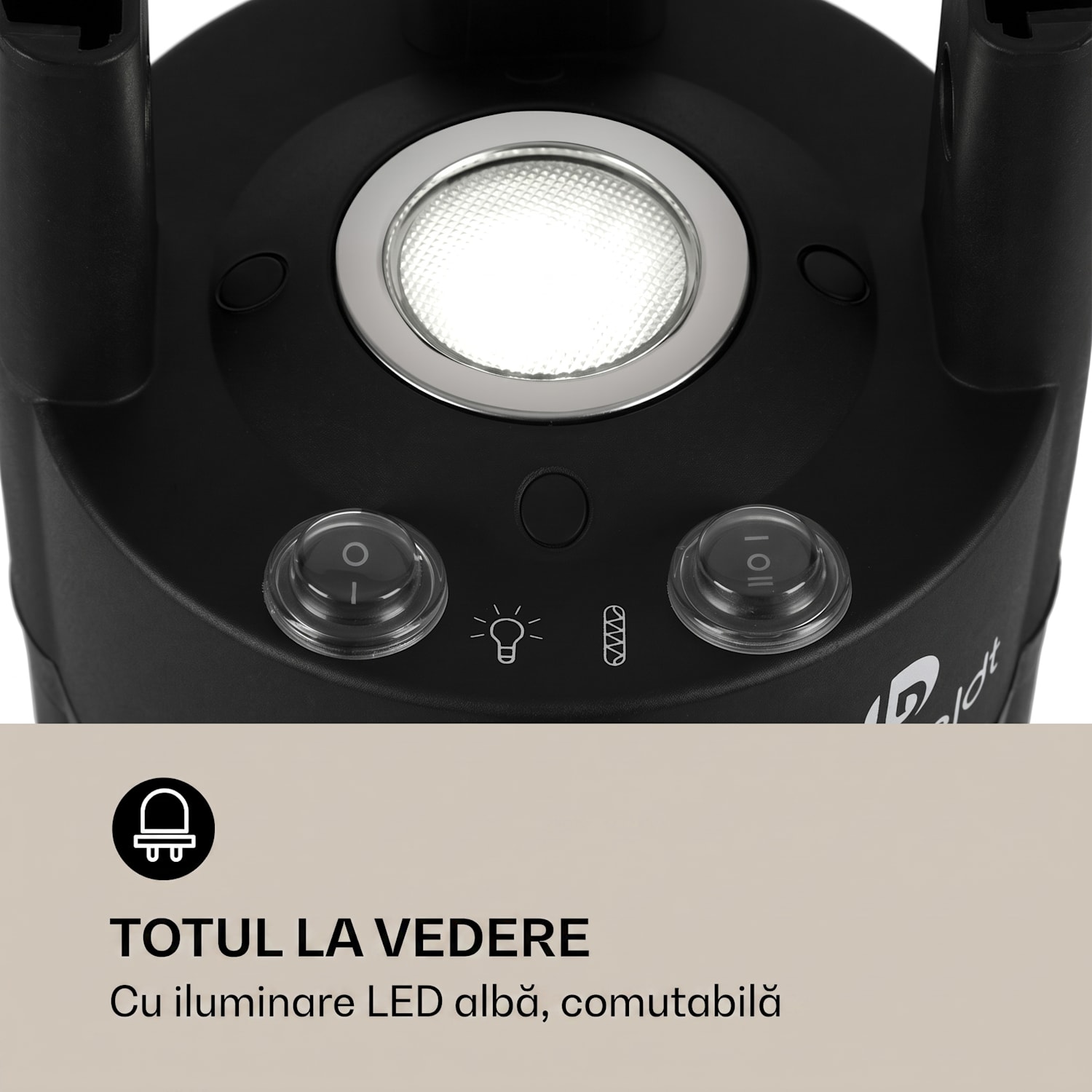 PRIMAL HEAT 65, ELEMENT DE INCALZIRE IR, CARBON 1200W LED, 65 cm, STICLA 65 cm