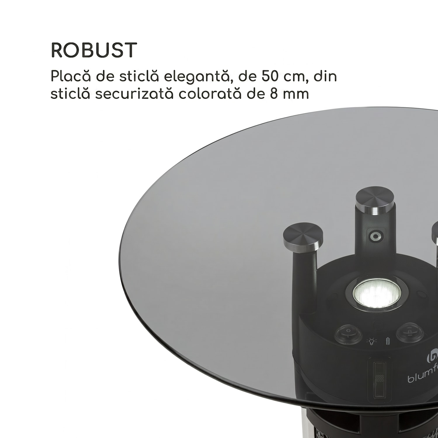 PRIMAL HEAT 65, ELEMENT DE INCALZIRE IR, CARBON 1200W LED, 65 cm, STICLA 65 cm