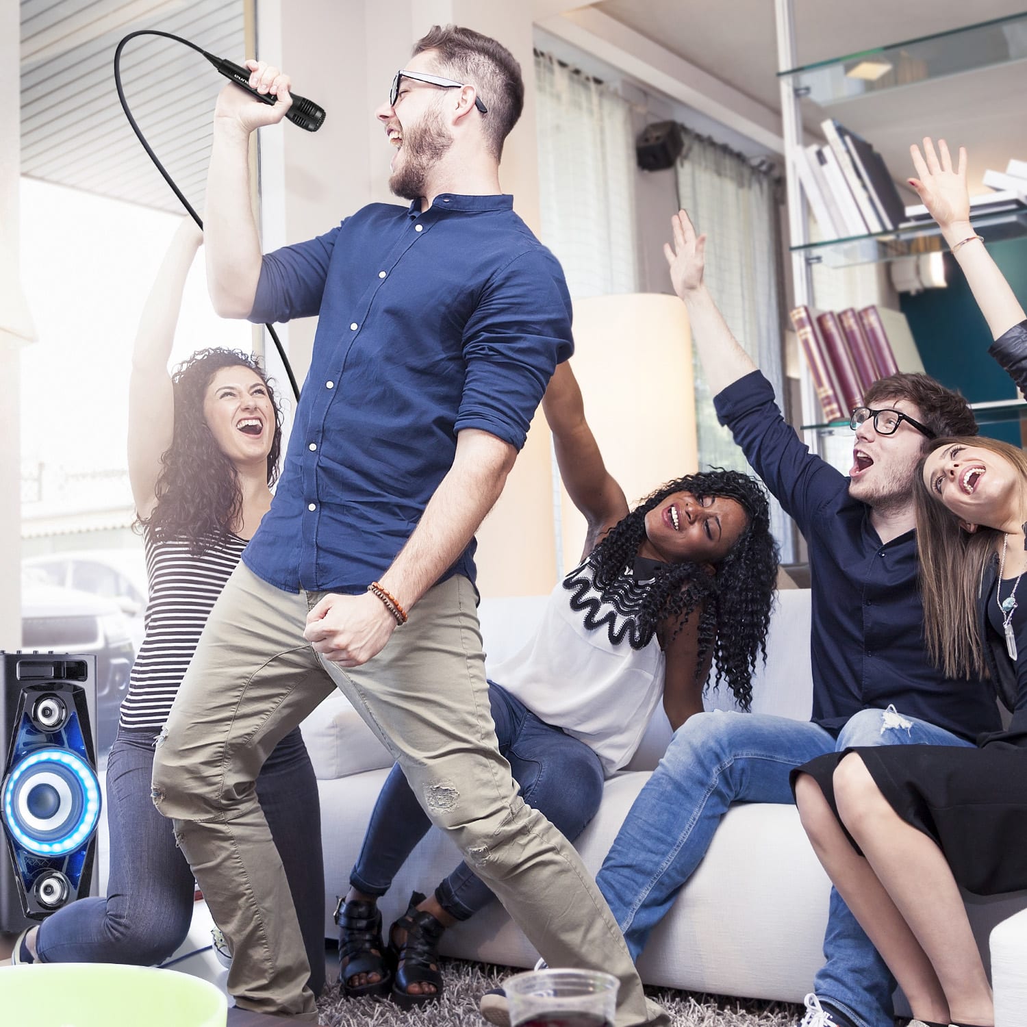 auna UltraSonic Pulse V6-40 | 40 W RMS / 160 W 