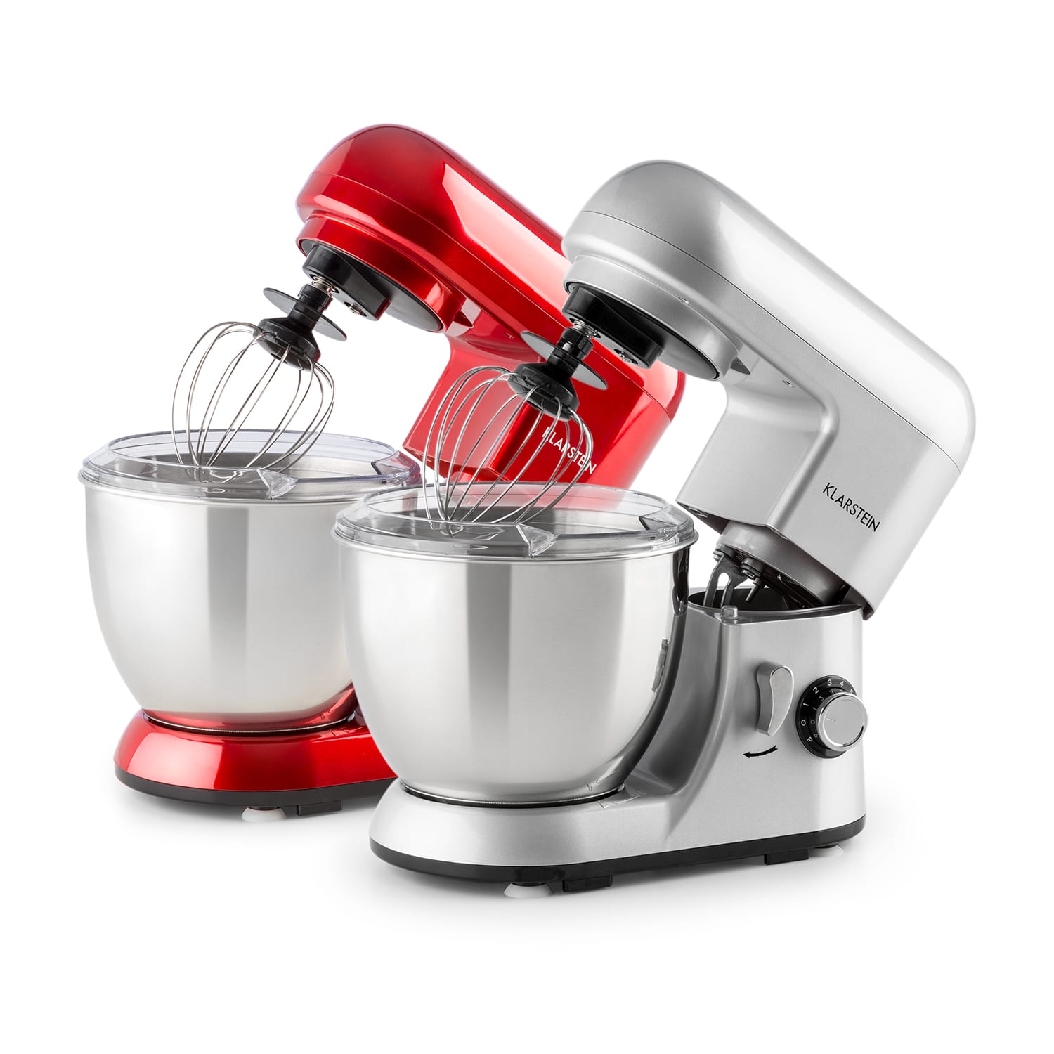 Bella Pico Mini robot de cocina Batidora Amasadora 550 W 6 niveles 5 litros Plata