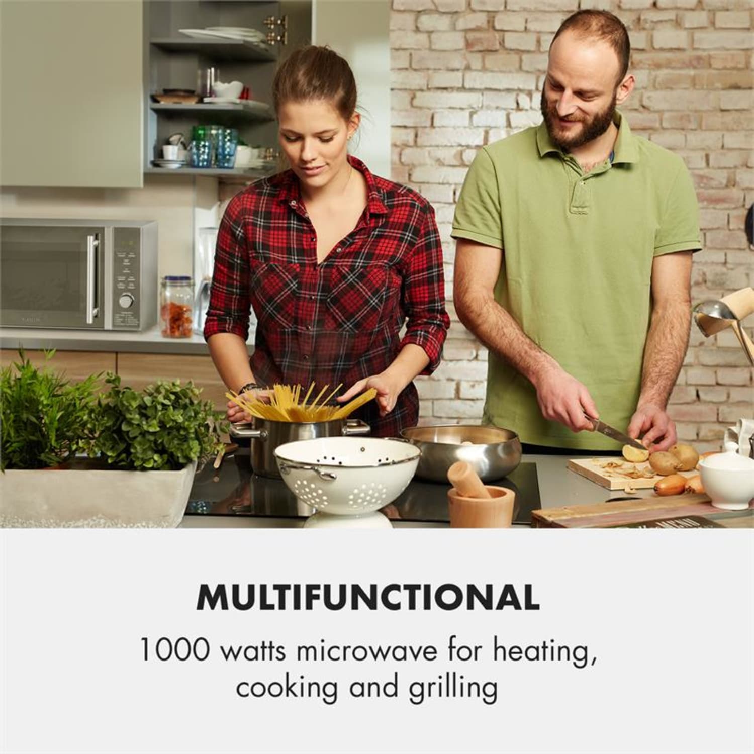 Luminance Prime 34L Microondas, 34 l, 1000 W, Grill: 1300 W 