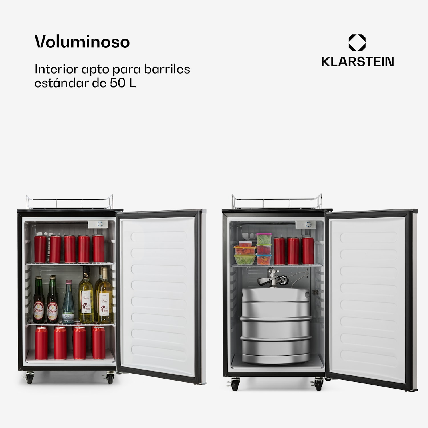 Big Spender Double Refrigerador de barriles de cerveza grifo doble Juego completo Barriles de hasta 50l 2