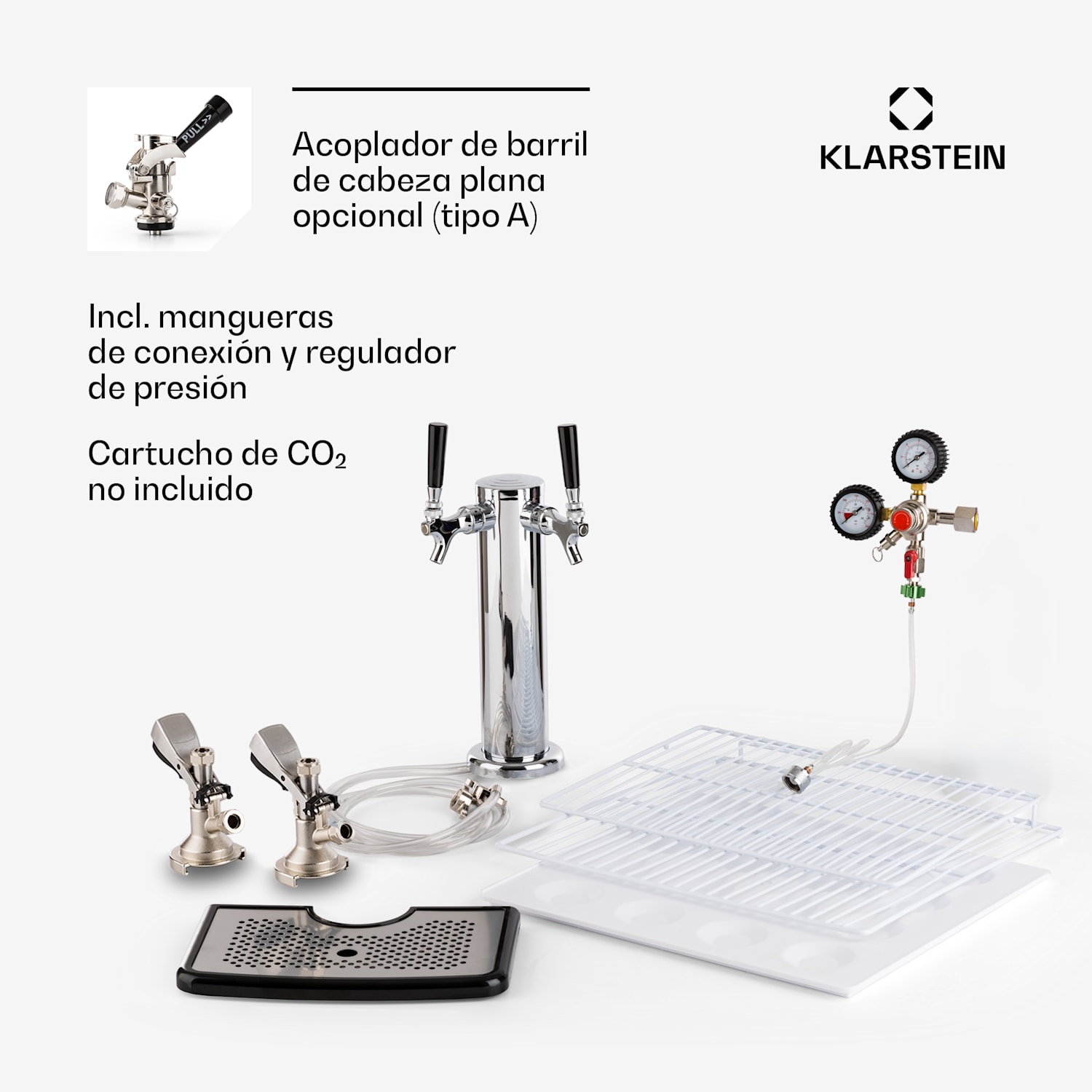 Big Spender Double Refrigerador de barriles de cerveza grifo doble Juego completo Barriles de hasta 50l 2