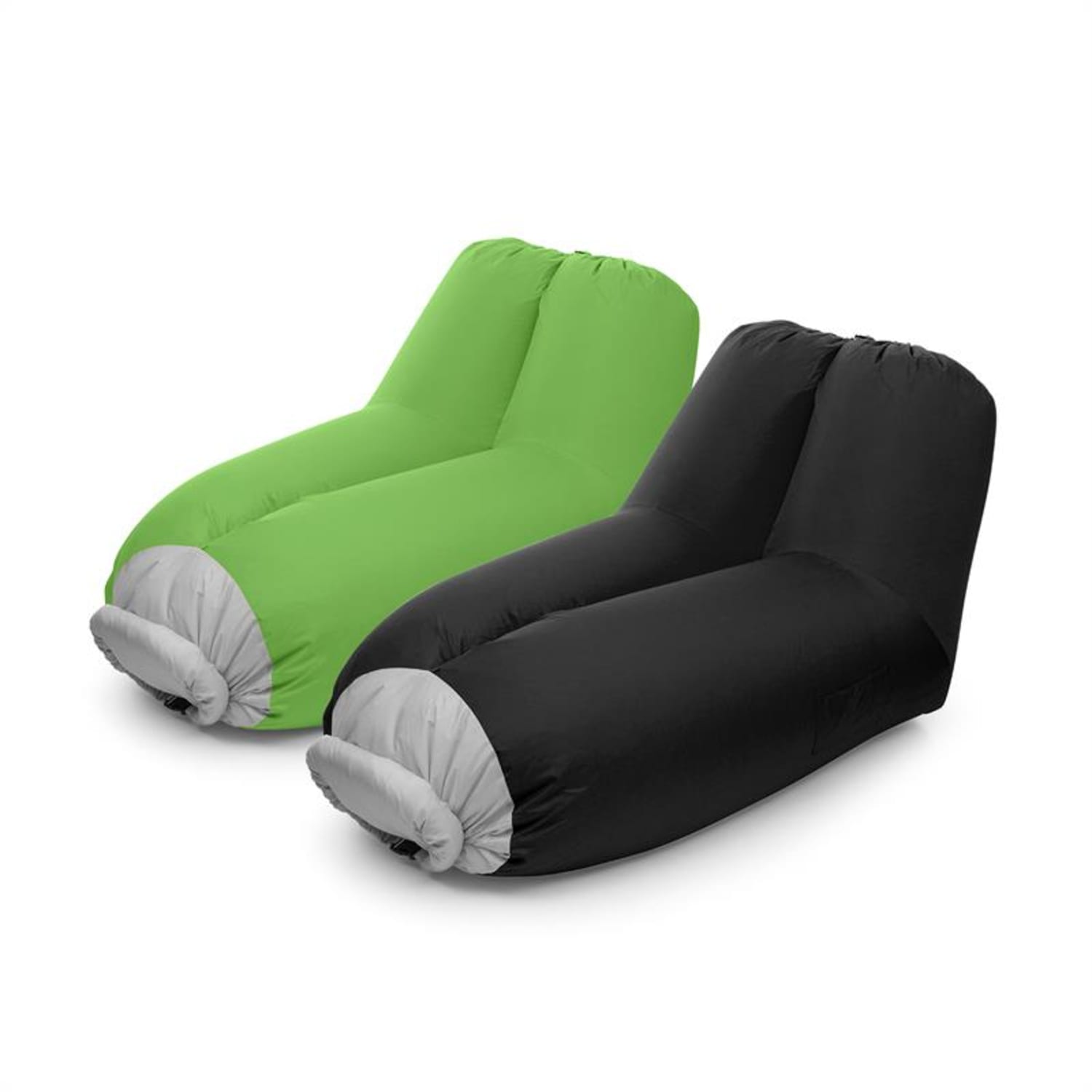 Airlounge, надуваем стол, 90x80x150cм, раница, миещ се, полиестер, черен 