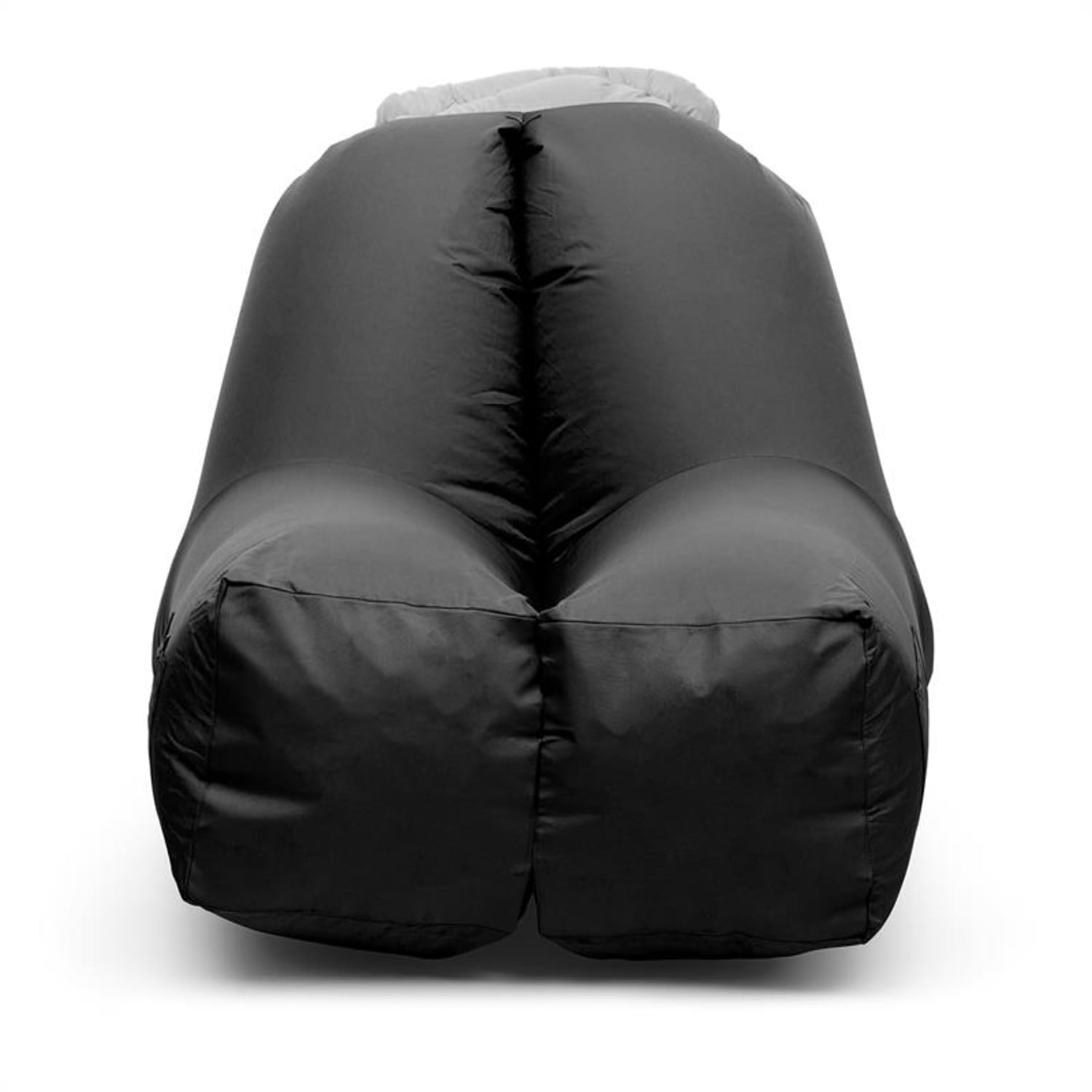 Airchair fotel dmuchany 80x80x100cm plecak do prania poliester czarny Czarny