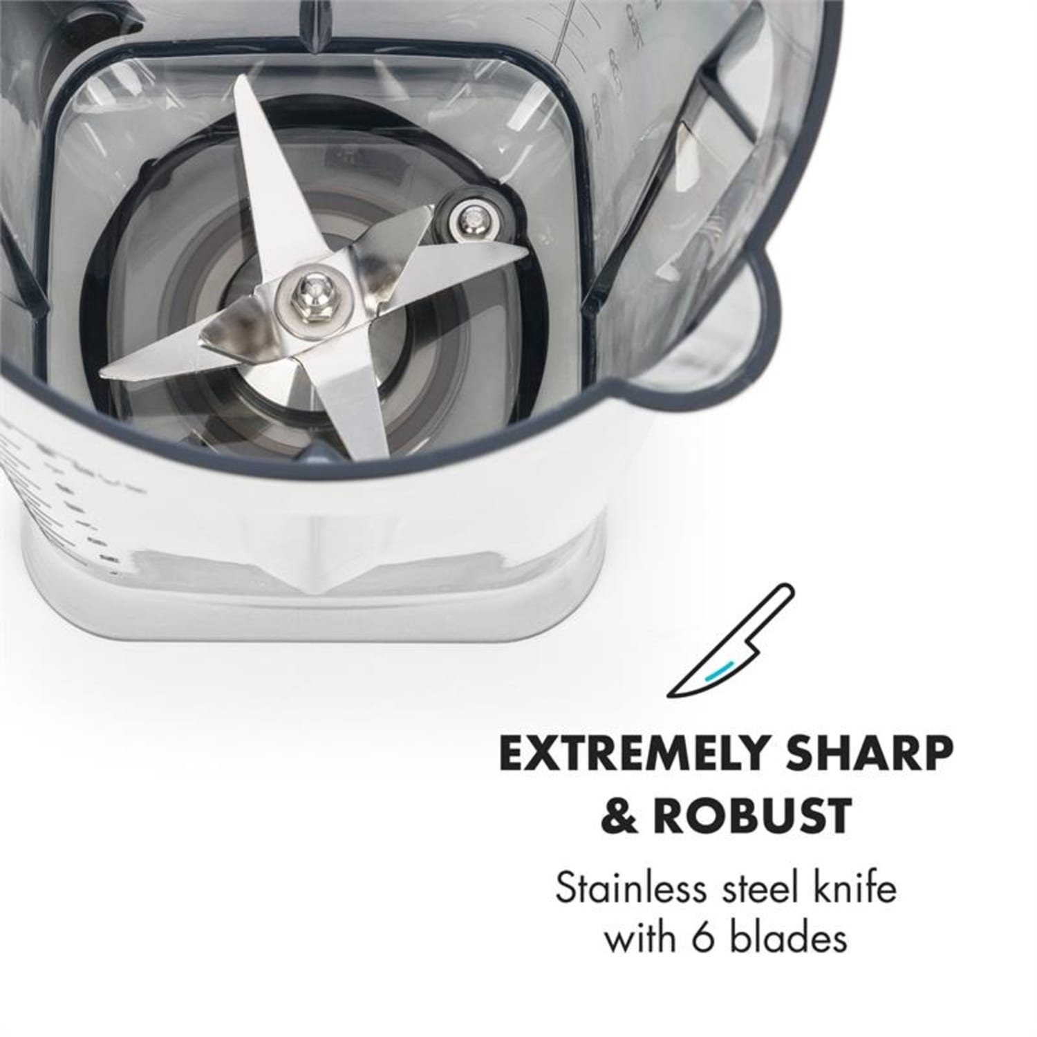 Olympus R, stolní mixér, 1400 W, 1,8 PS, polévkový mixér s ohřevem, červený Červená