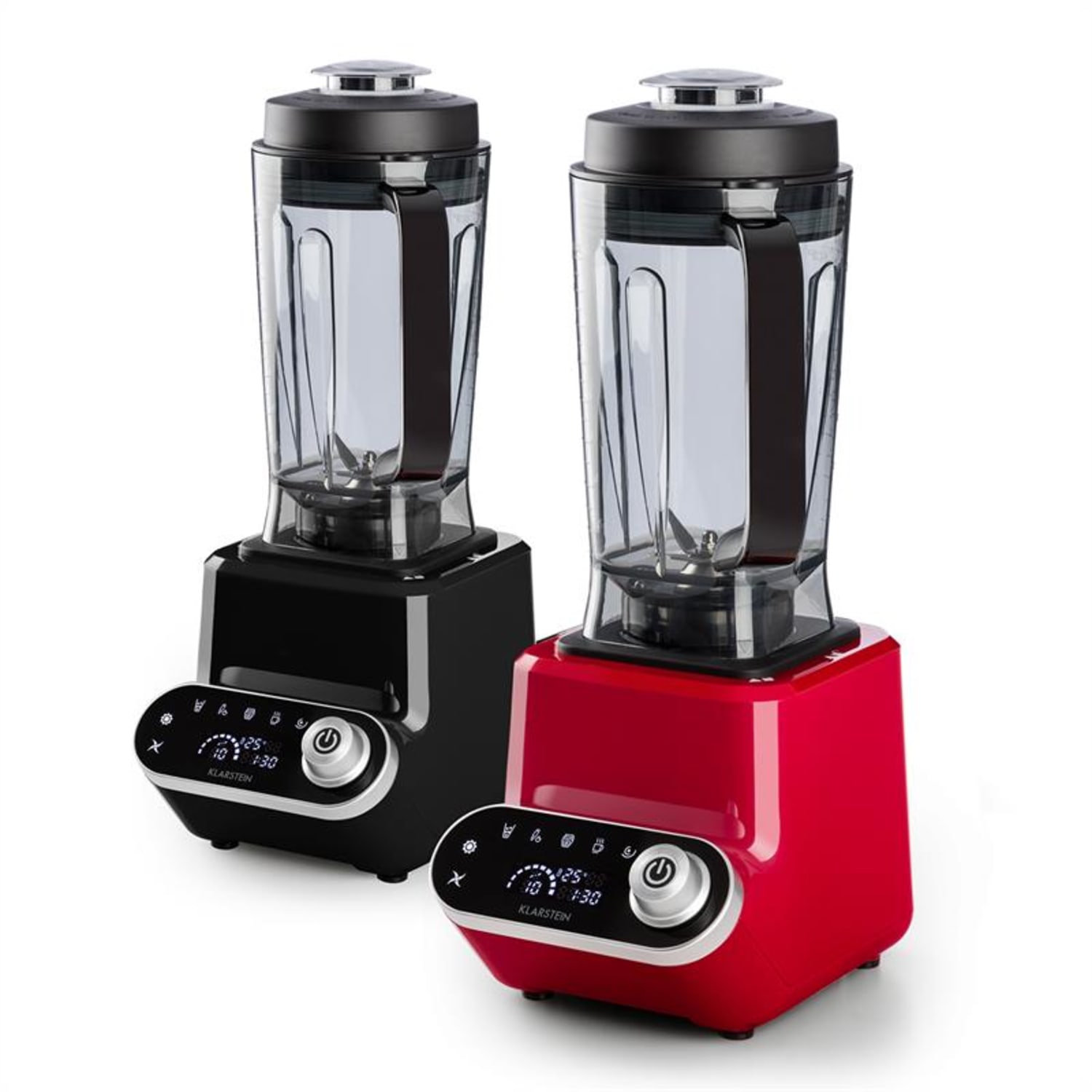 Olympus R, stolní mixér, 1400 W, 1,8 PS, polévkový mixér s ohřevem, červený Červená
