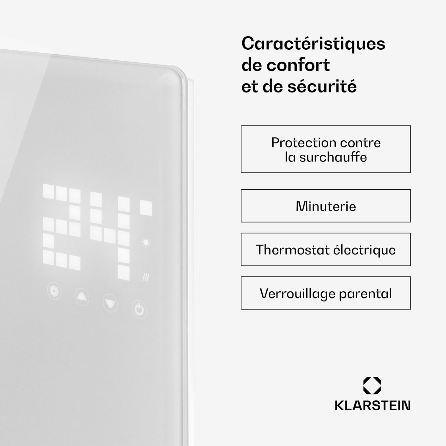 Bornholm Single radiateur à convection Minuterie 1000 watts 70 m² 1000 W | Non | Blanc